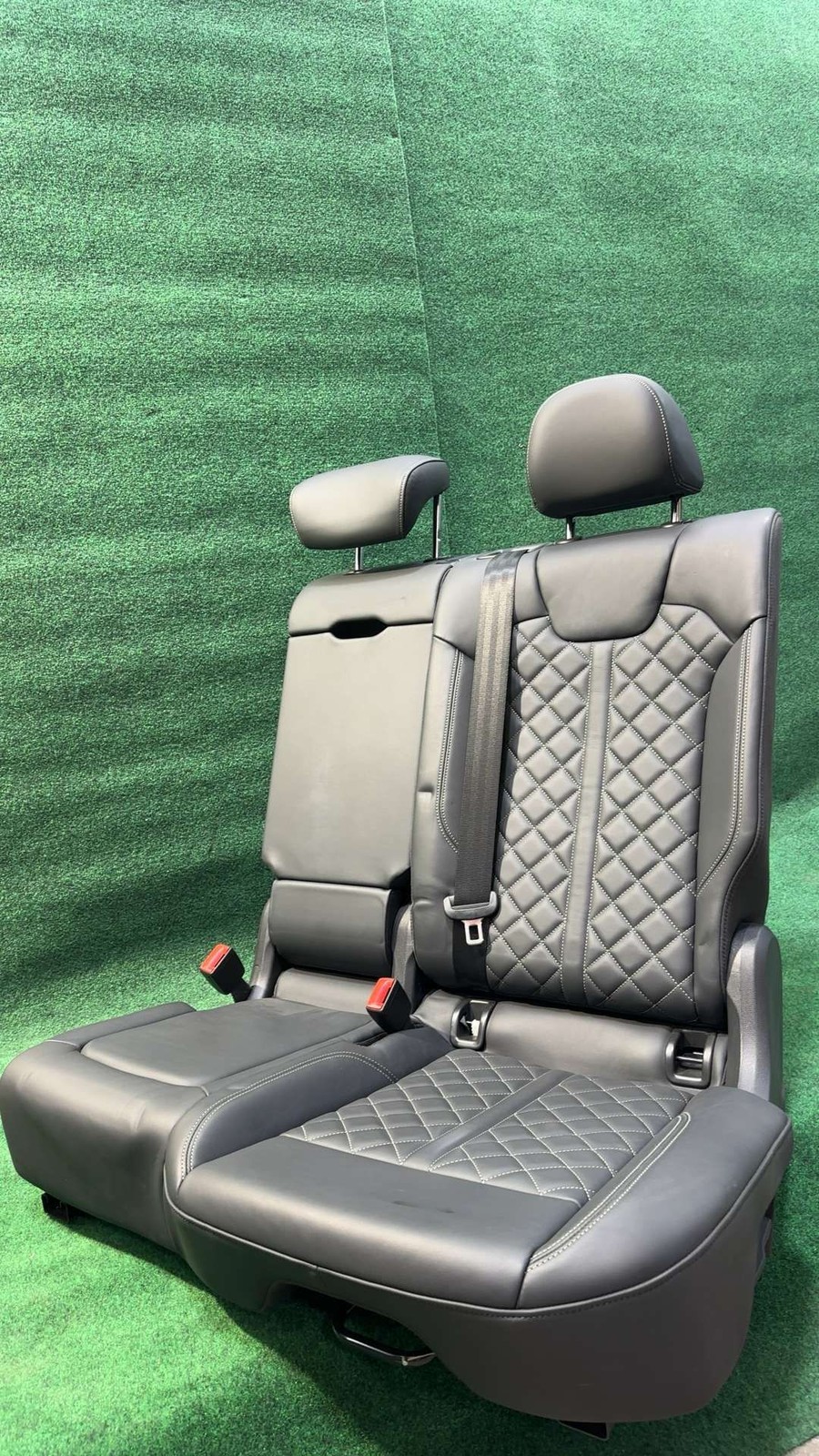 2018-2020 Audi SQ5 Rear Seat Center & Left Black Oem 80a883107b 80a885375g