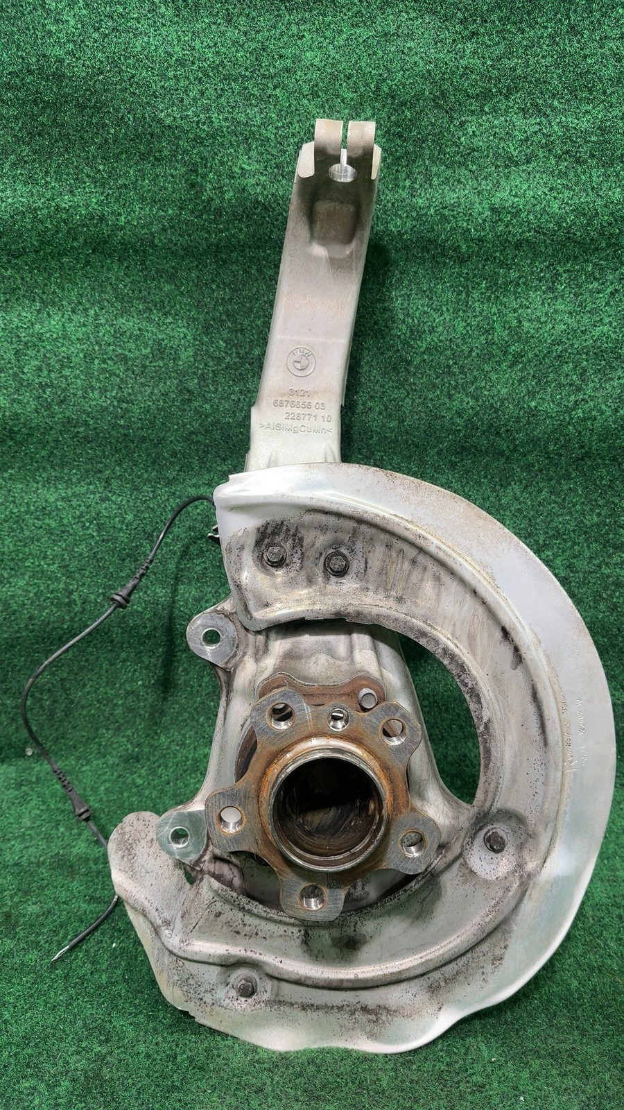 2019-2025 Bmw X5 Carrier Right Sprindle Knuckle Front Oem 31216876656 Original