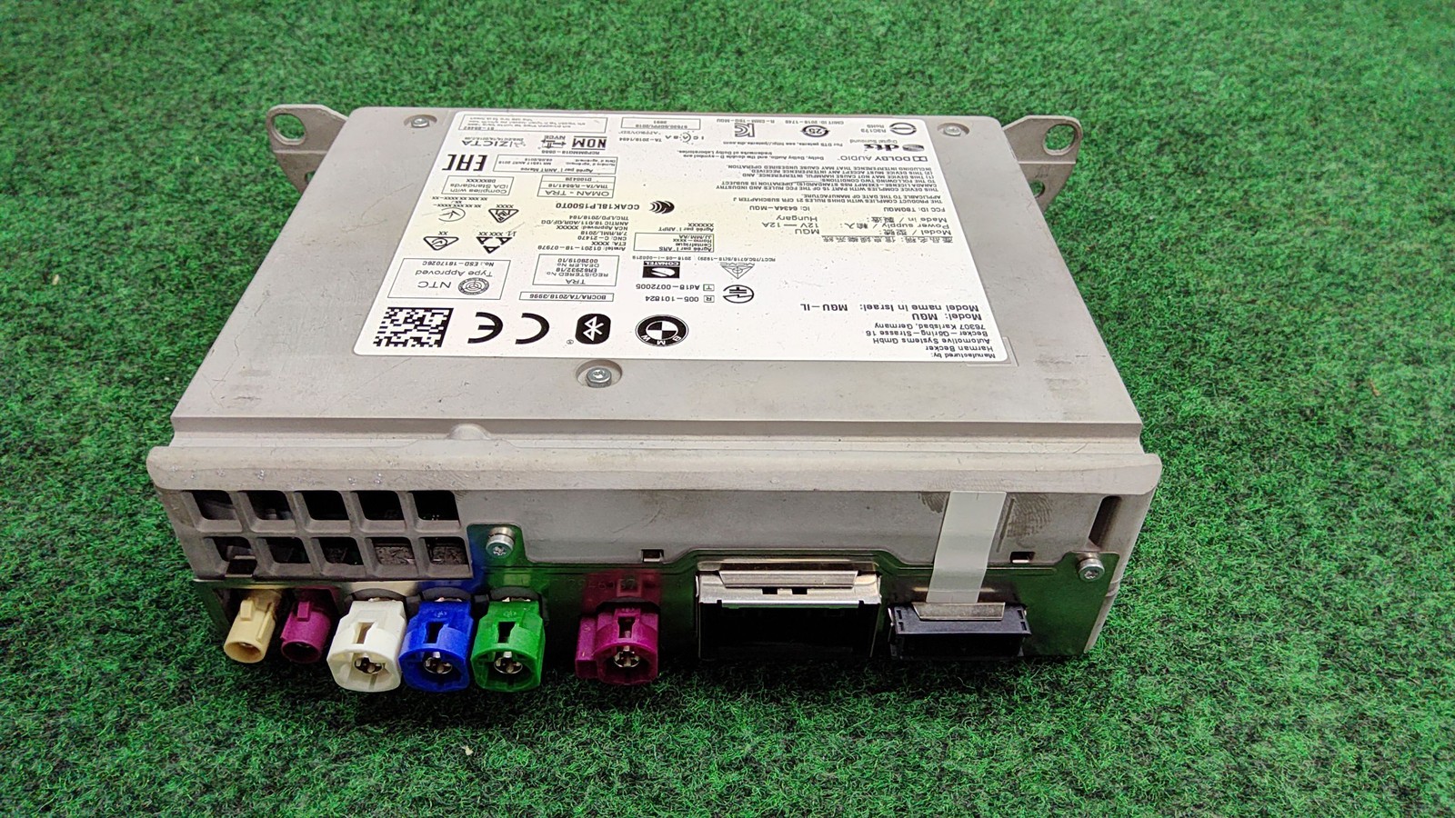 2018-2022 BMW 330i Harman Amplifier Radio OEM 65125A16A57