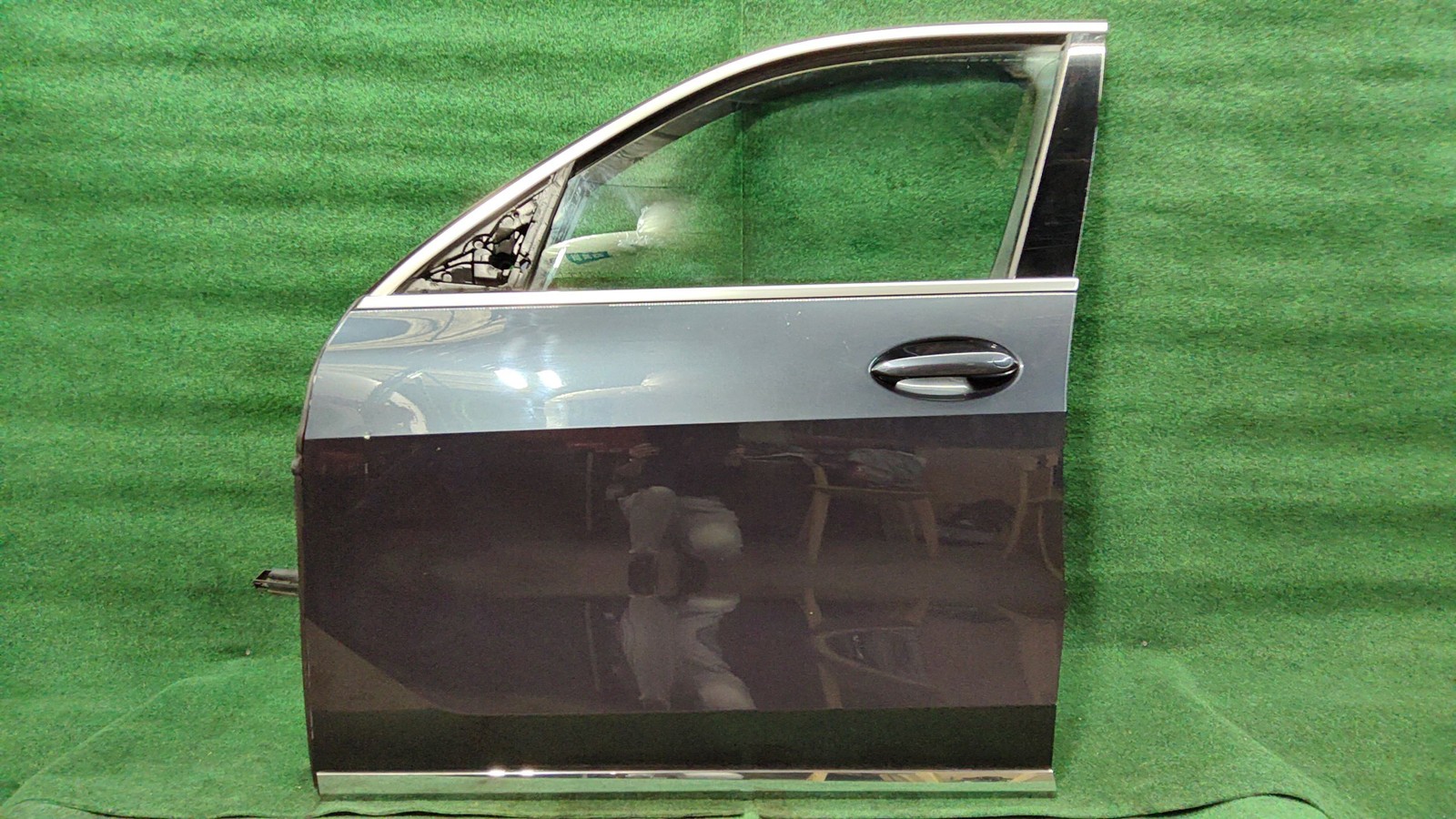 17-2022 Bmw X7 Door Shell With Glass Lh Acrilic Grey Metalli/c27 Oem 41518738555