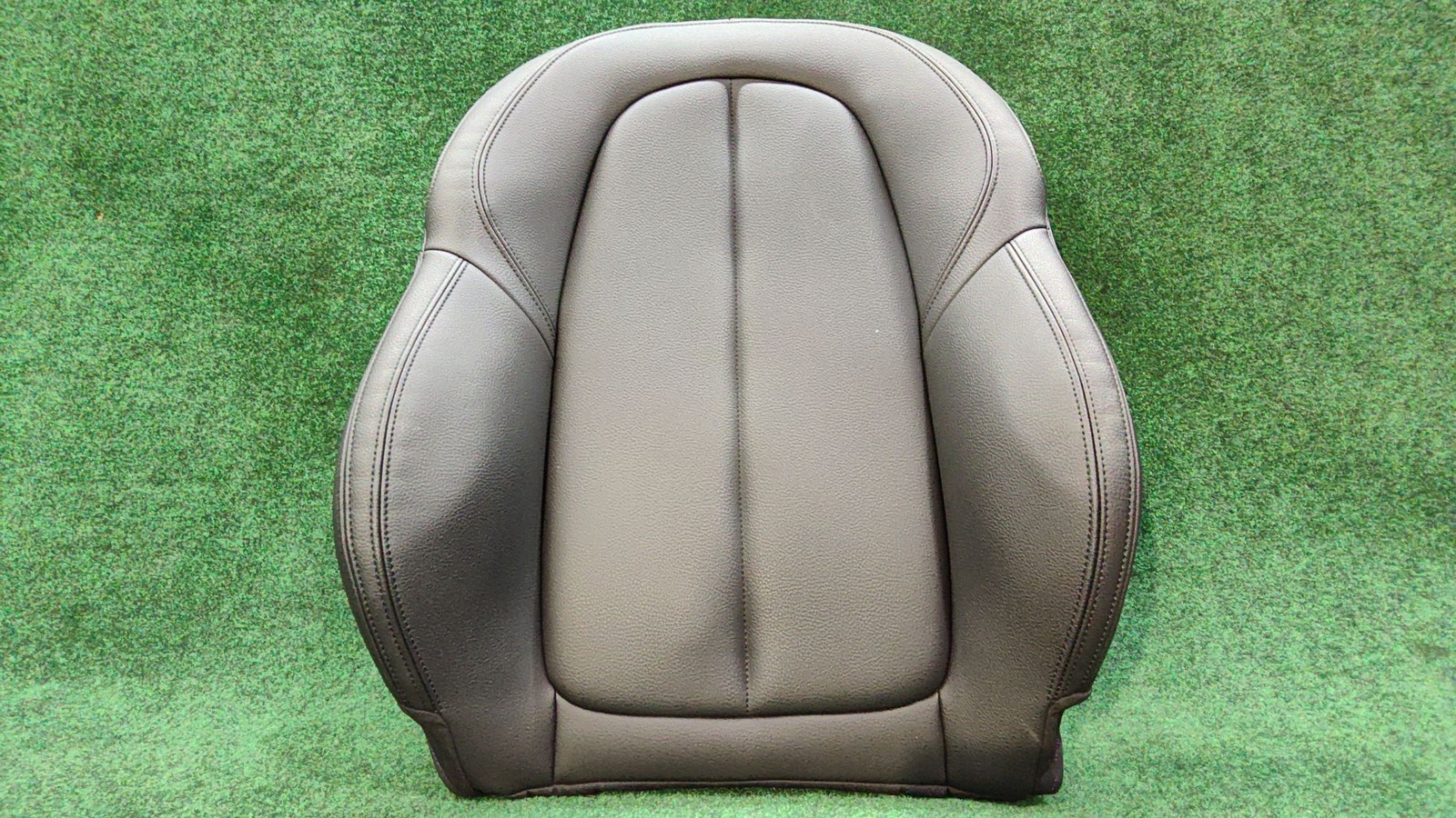 2016-2022 BMW X1 Front Left Backrest Seat Vinyl Sensa Tec Black OEM 52107374624