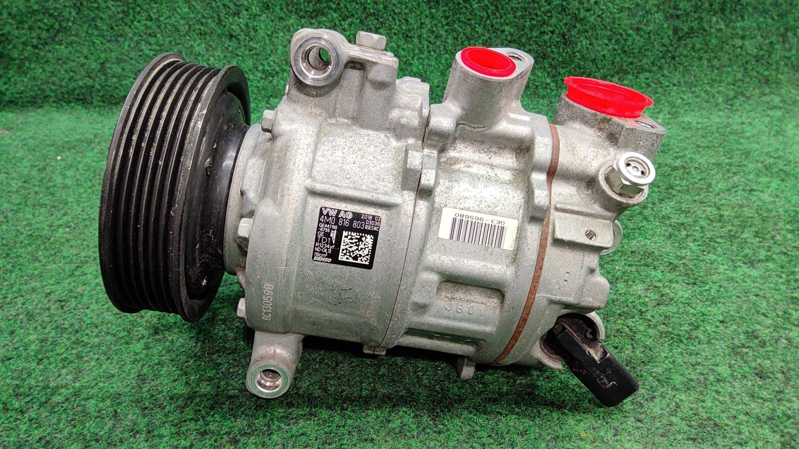 2017-2019 Audi A4 Quattro A/c Compressor 69k Mls Oem 4m0816803