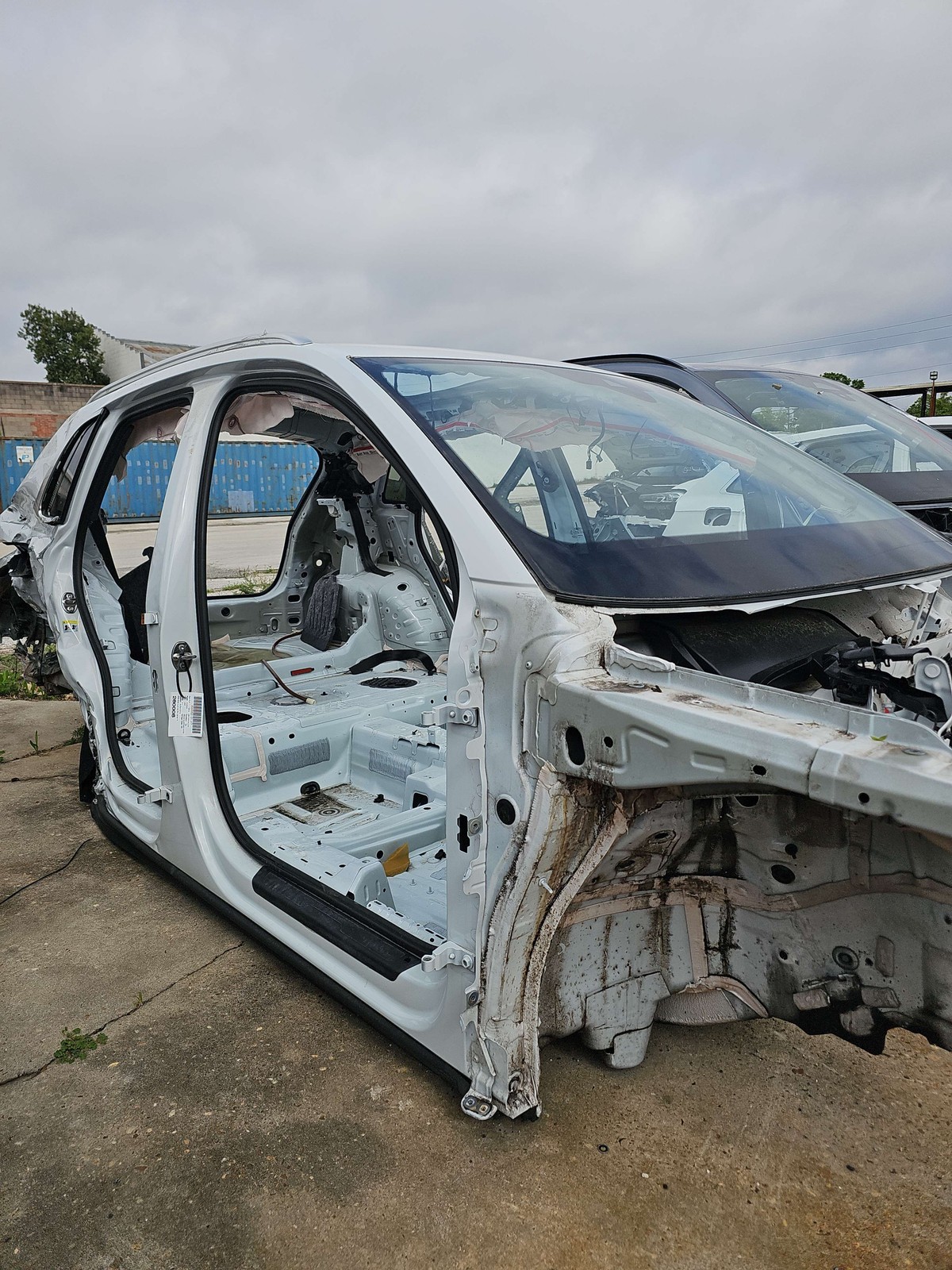 2019-2025 Audi Q3 A pillar body right GLACIER WHITE 2Y2Y RH oem 83A810284B