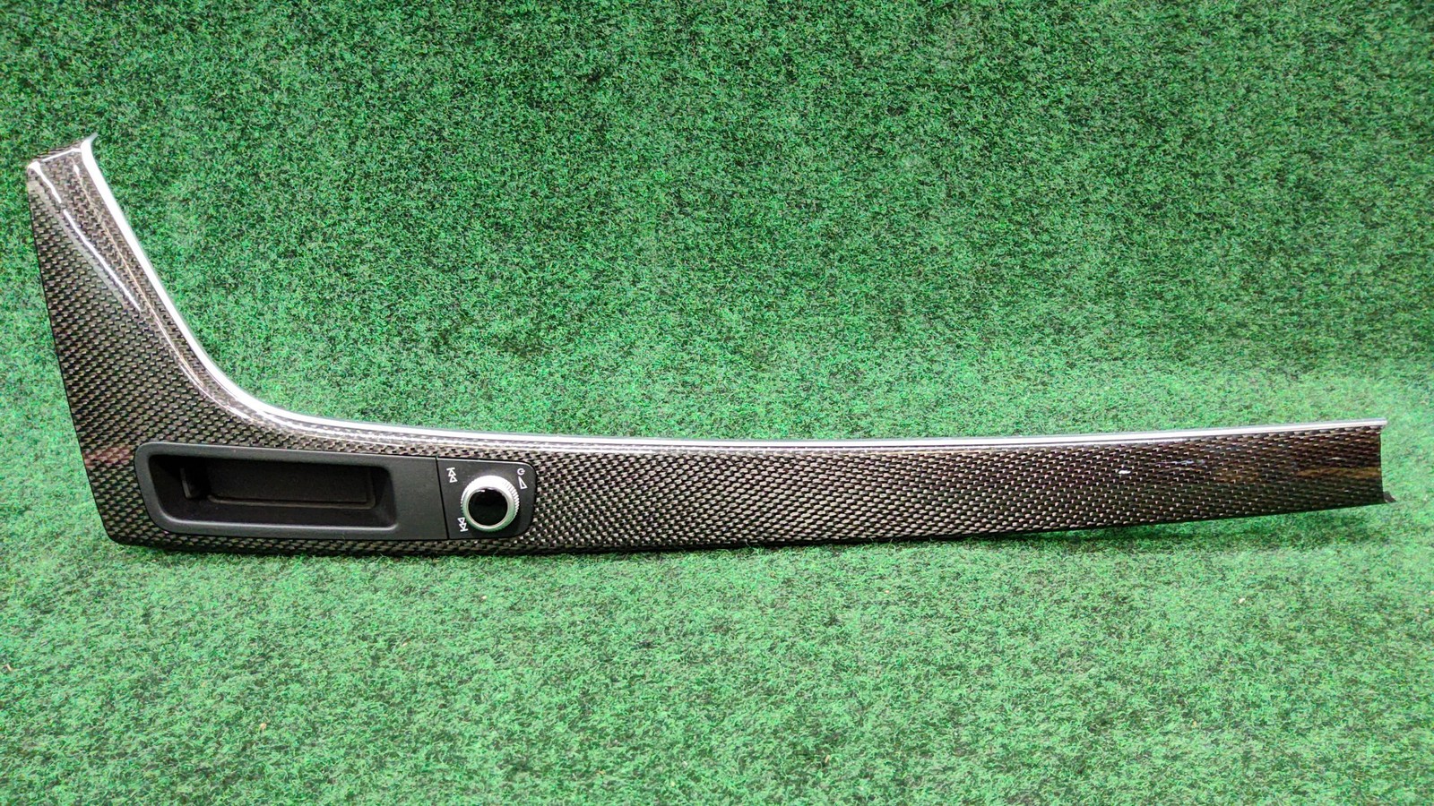 2018-2024 AUDI S4 CENTER CONSOLE SWITCH MOLDING TRIM PANEL CARBON OEM 8W1863969G