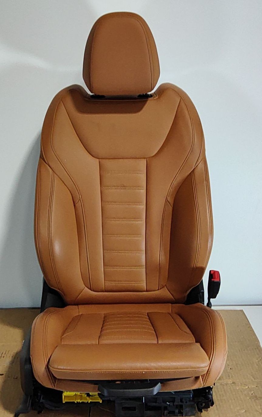 2018-2024 BMW X3 Front Right Passenger Seat Leather Cognac OEM 52107414584