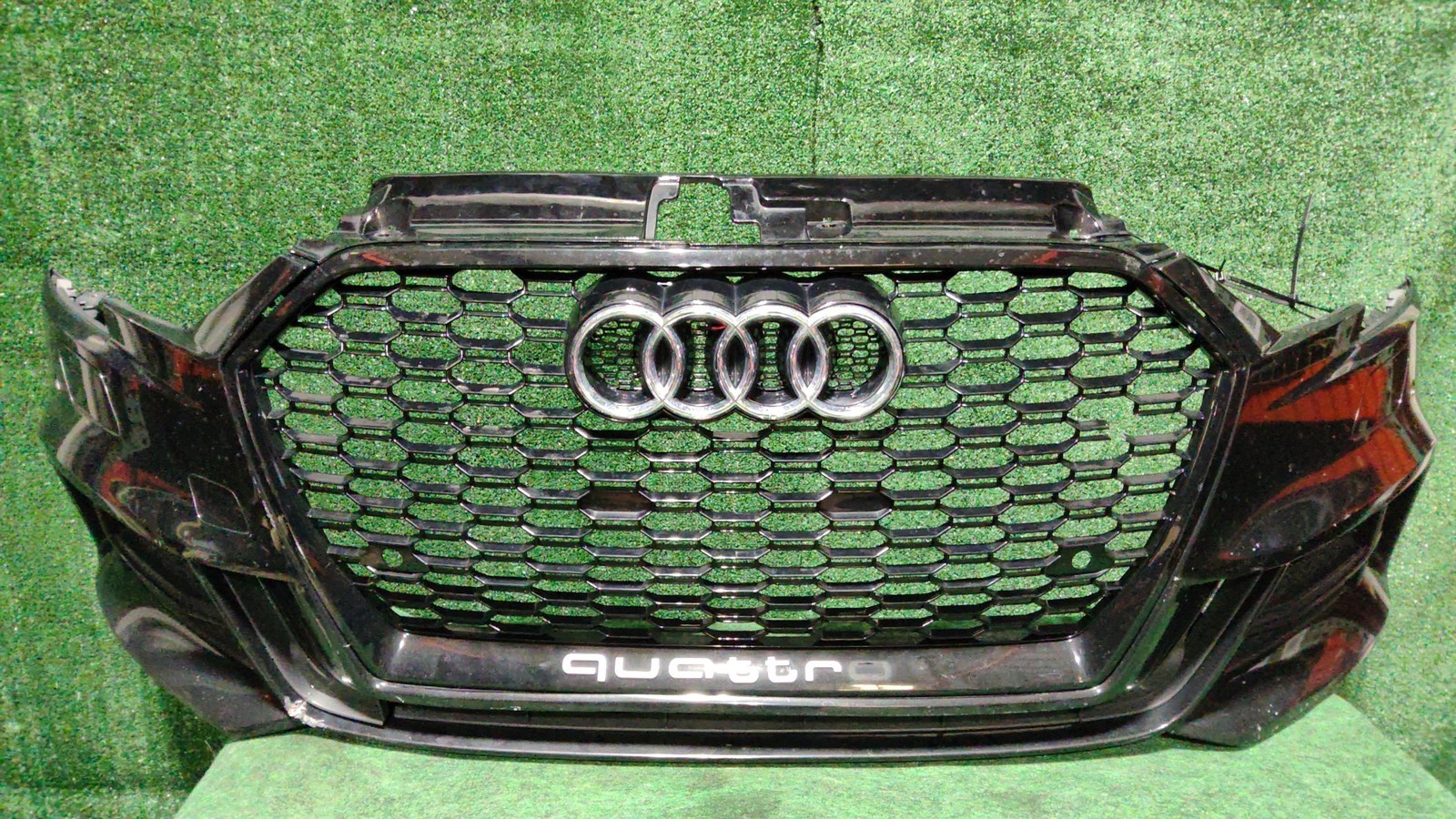2015-2020 Audi A3 Front Bumper Cover Mythos Black Oem 8v5807065 8v5853651t