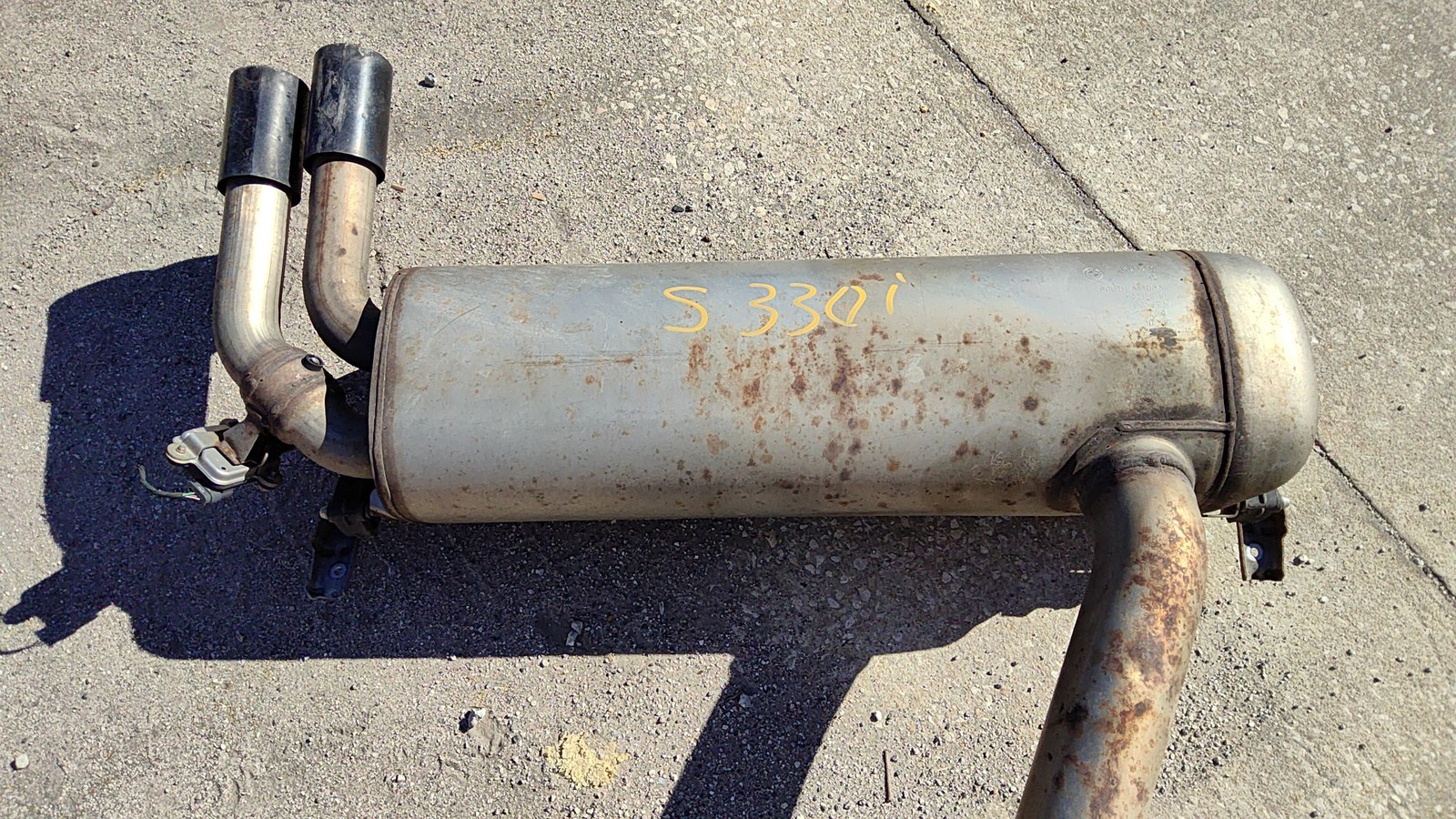 2016-2019 BMW 330I Complete Exhaust Muffler Assembly OEM 18308638777