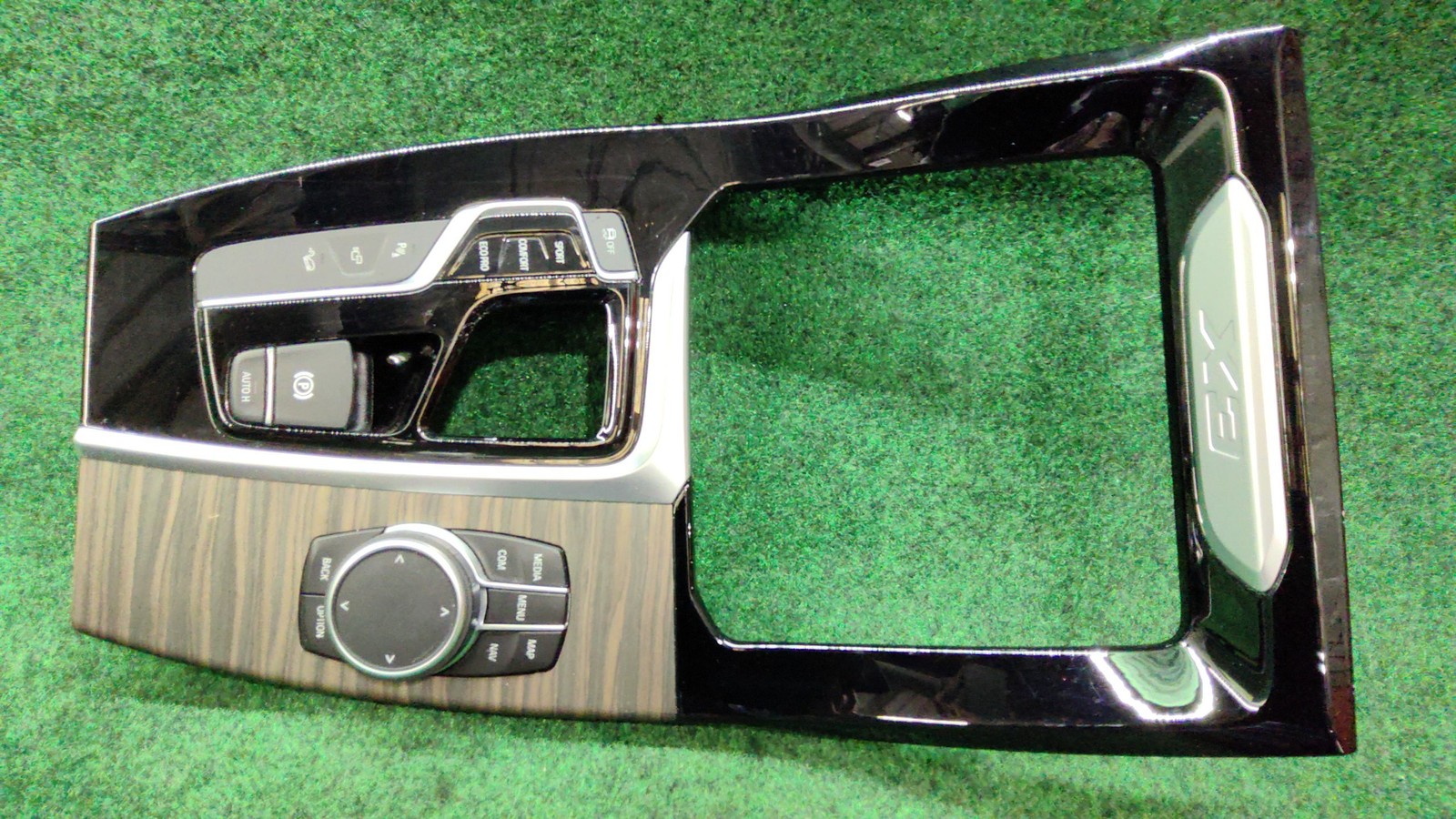 2018-2021 Bmw X3 Center Console Wood Trim Bezel-front Oem 51169363806