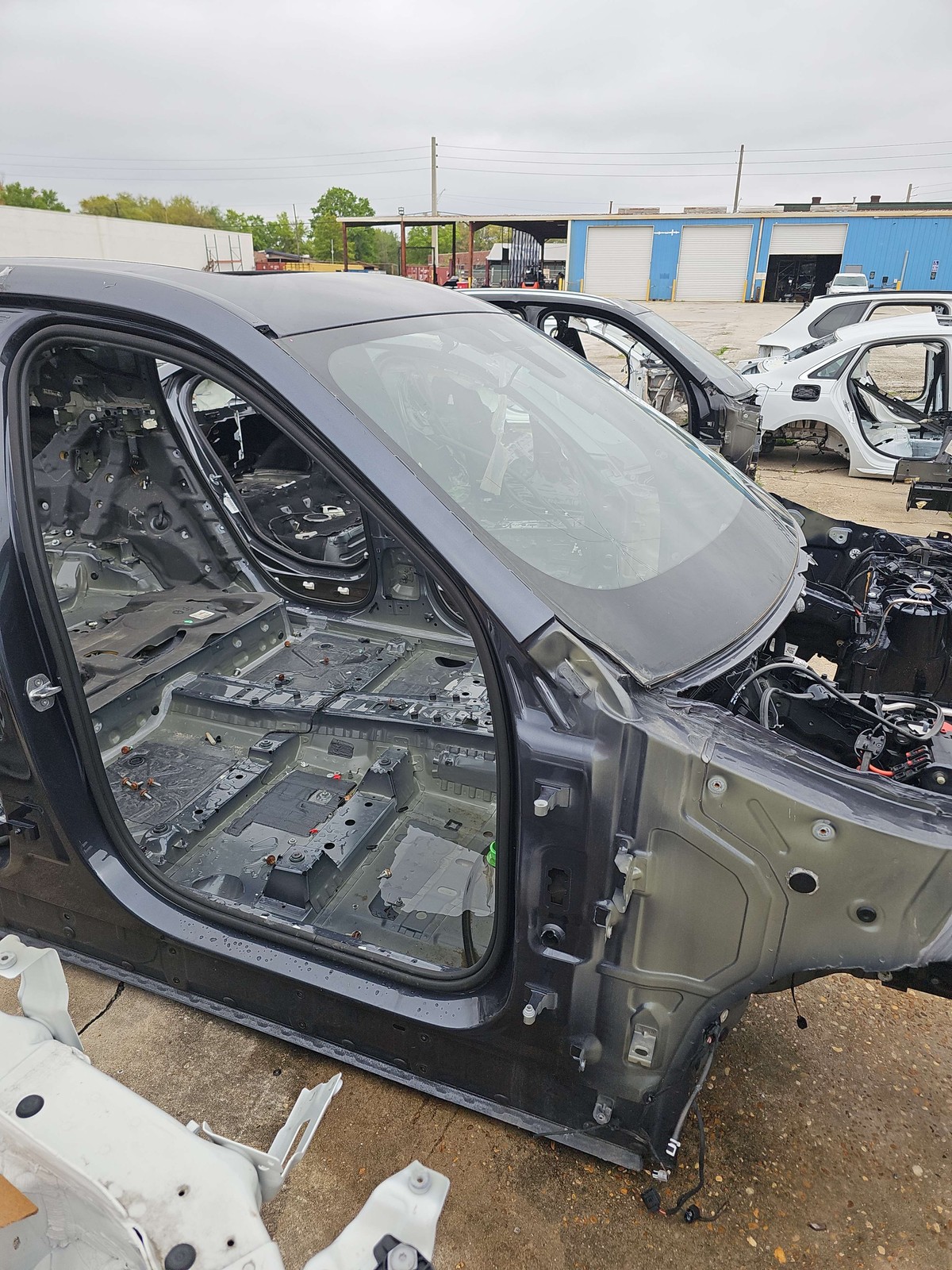 2020-2023 Bmw X6 A Pillar Body Frame Right Arctic Gray C27 Oem 41007955082