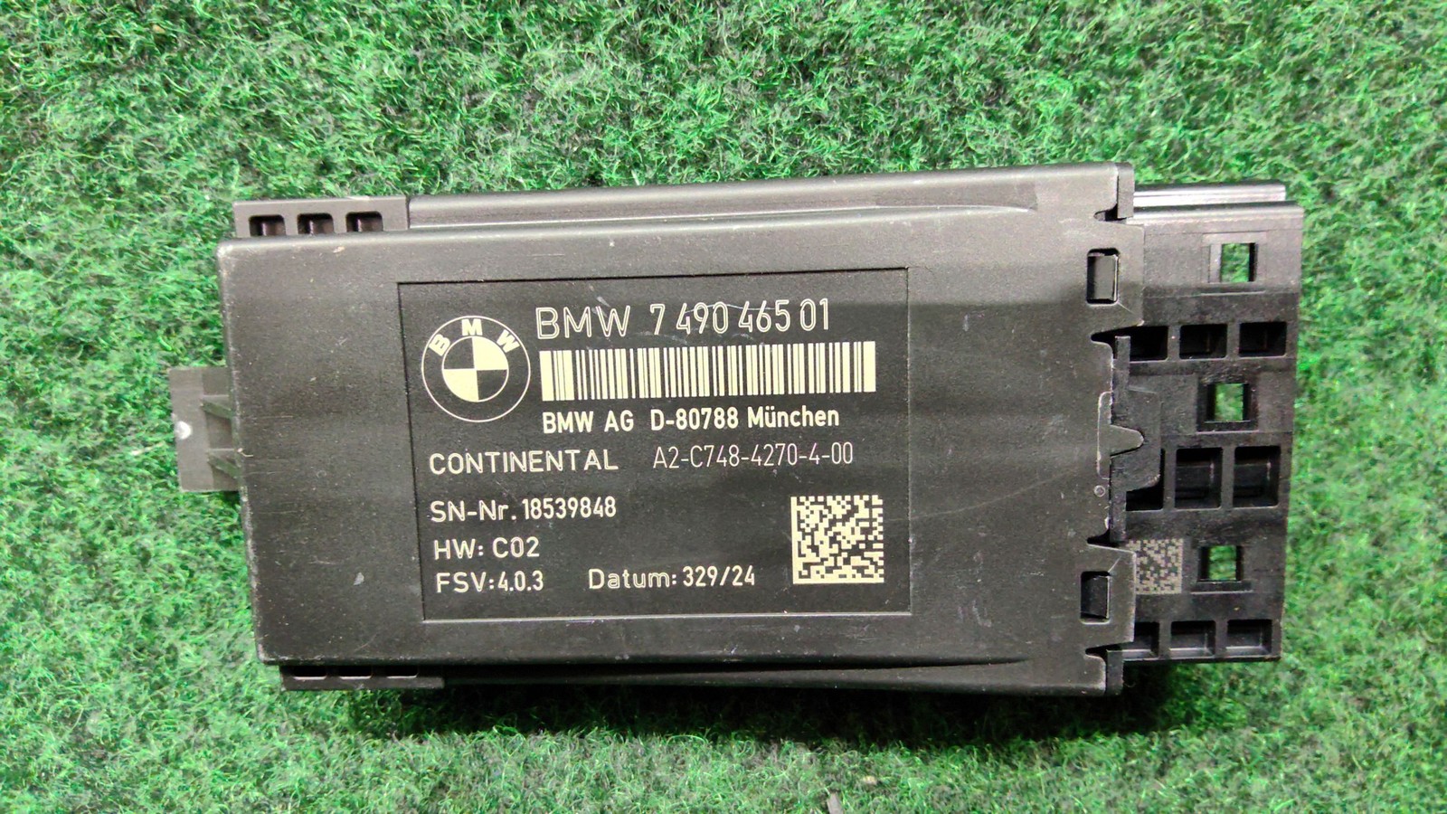 2024-2025 Bmw X5 Front Seat Control Module Oem 61357490465