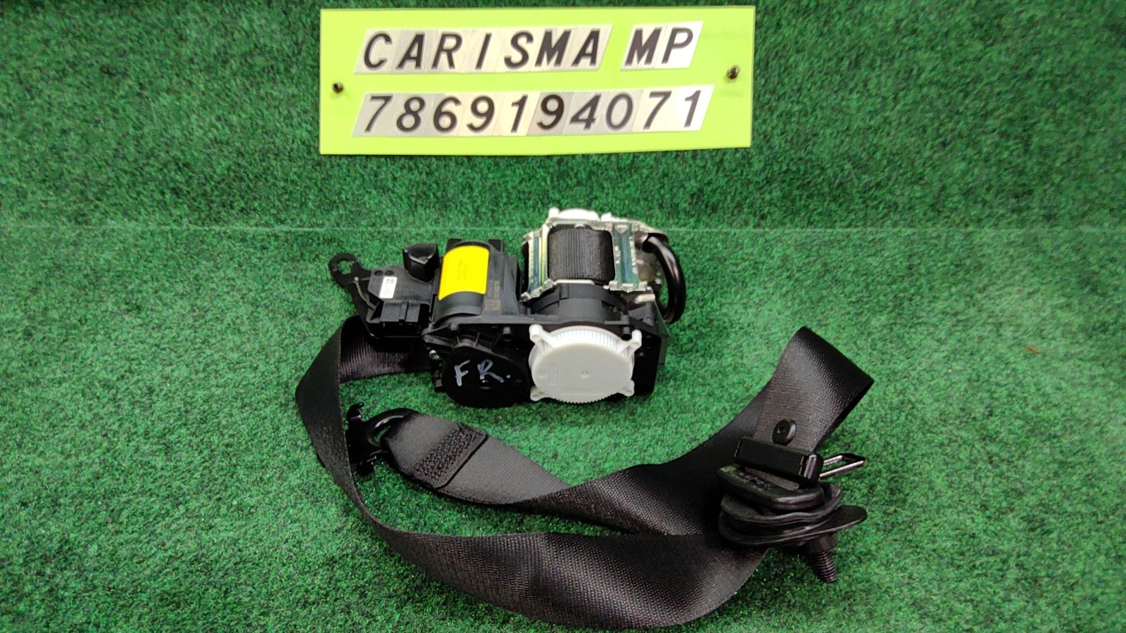 2019-2025 BMW X5 Front Right Passenger Side Seat Belt Black OEM 72118092014