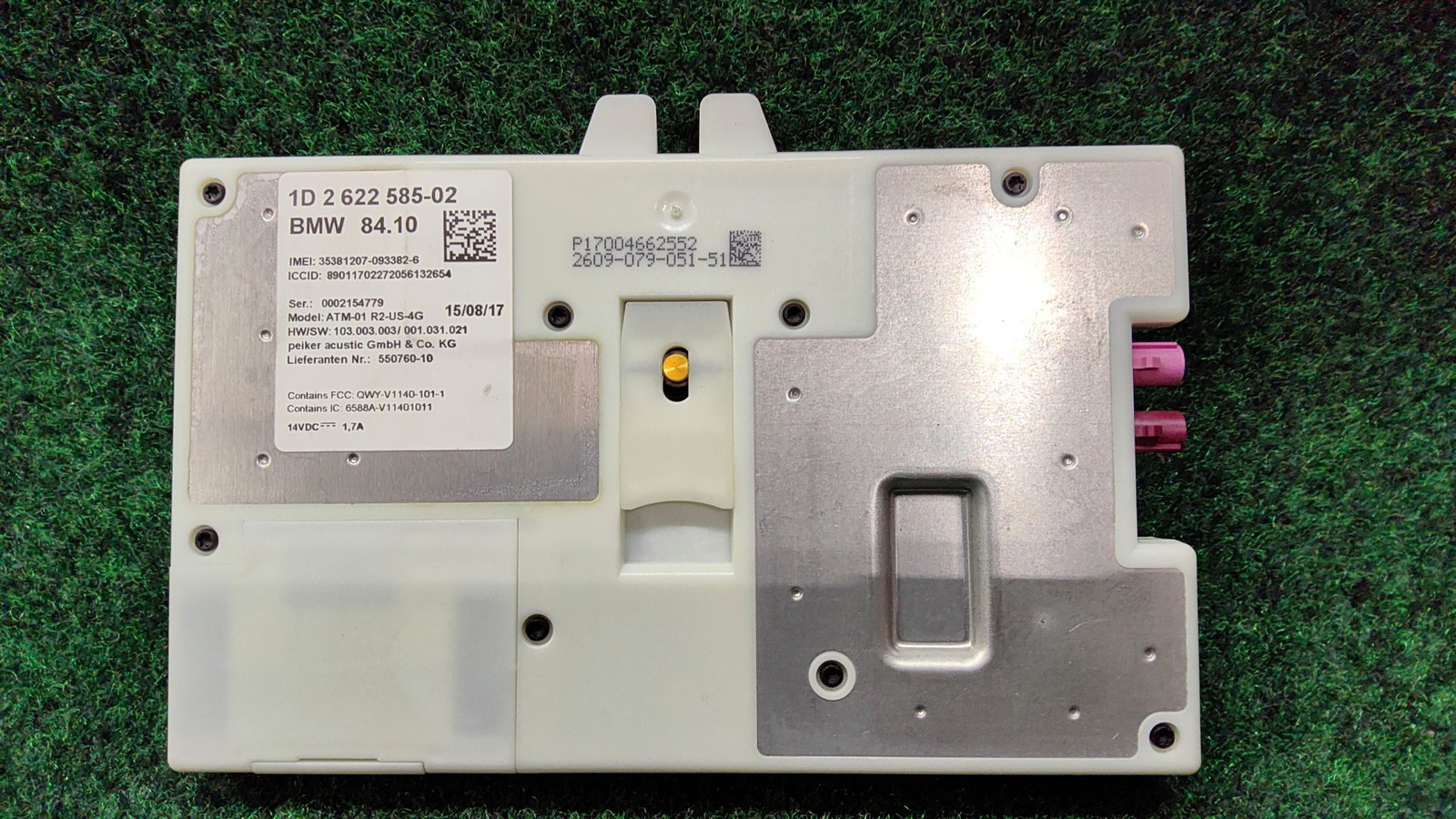 2016-2022 BMW 330i Telematics Module OEM 84106836753 84109395900 84109395906