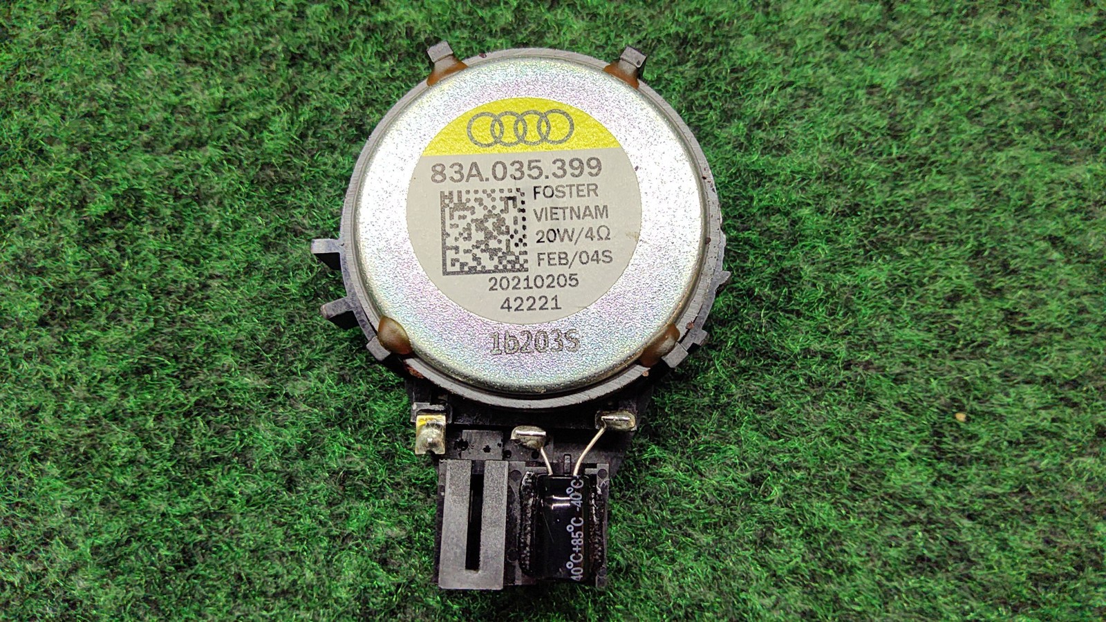2021-2025 Audi Q3 Lower Speaker Base Sound System Oem 83a035399