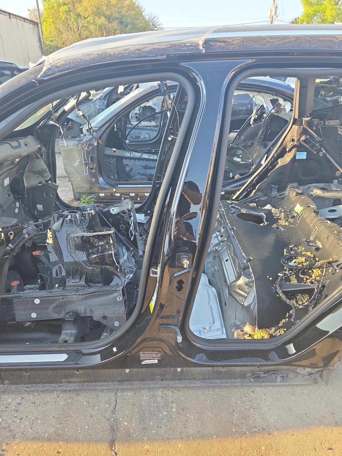 2018-2021 Bmw X3 Body B-pillar Left Jet Black 668 Oem 41007494061