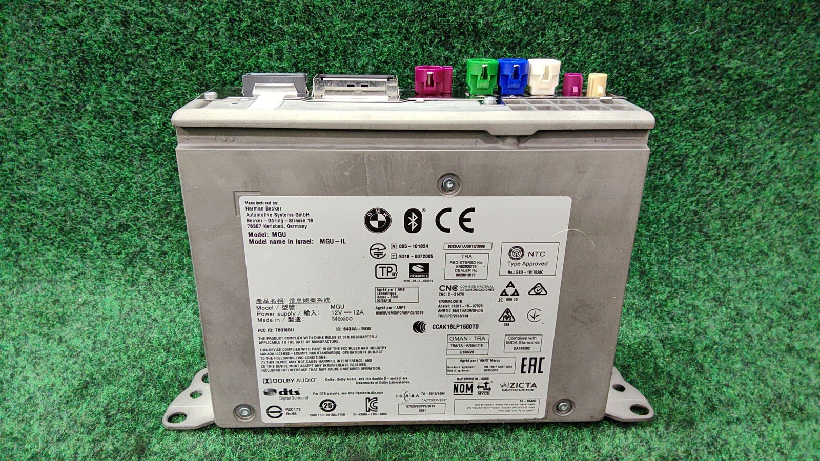 2020-2023 Bmw X6 M50i Harman Becker Head Unit High 3 Oem 65125a16a54 65125a16a57