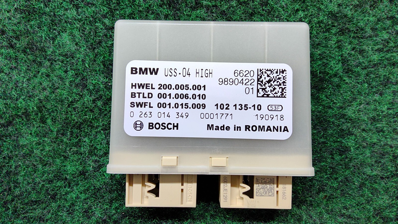 2017-2023 BMW X5 Driver Assist control MODULE OEM 66209890422