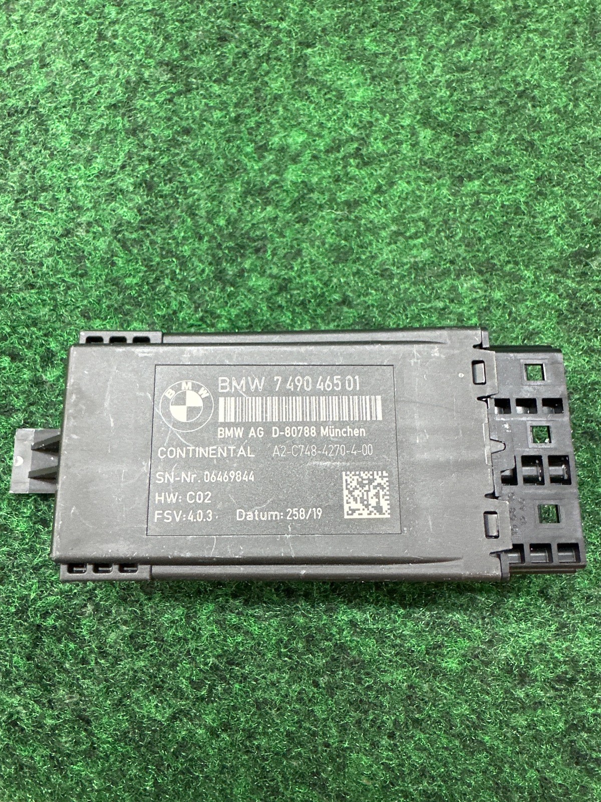 2019-2025 Bmw X5 Front Seat Heated Module Oem 61357490465 Original