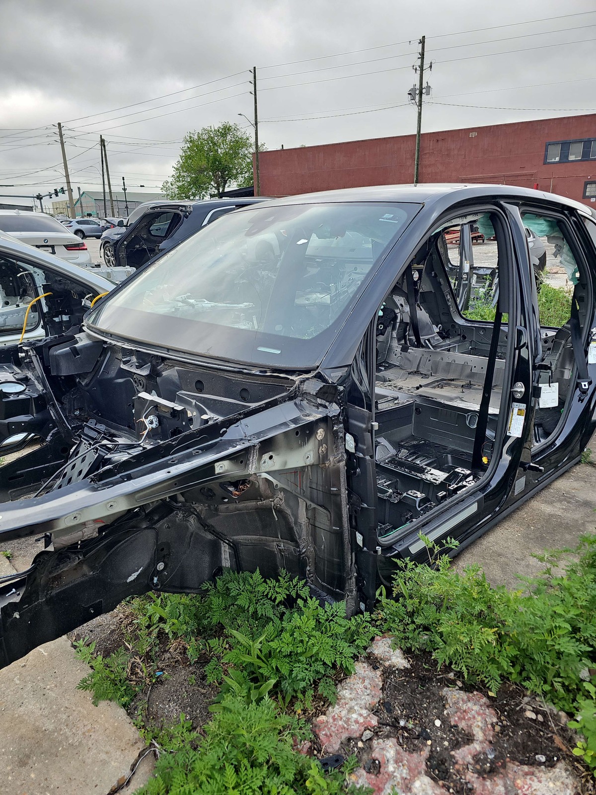 2021-2025 Audi Q5 A Pillar Left Mythos Black Metall Oem 80a809201