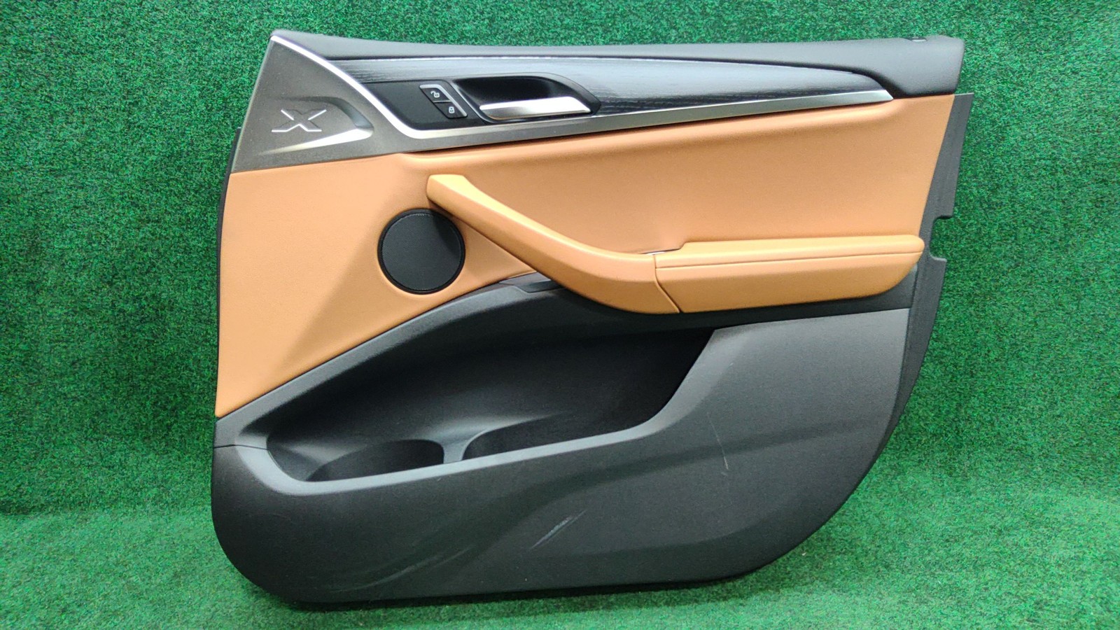 2018-2024 Bmw X3 Right Front Door Trim Panel Cognac Oem 51415a208b2