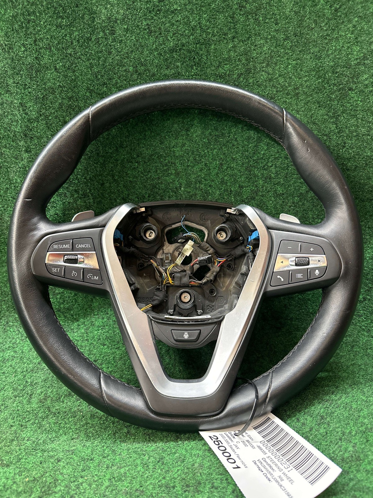 2019 - 2024 BMW 330I Steering Wheel  Heated Paddle Shifters  OEM 32307950713