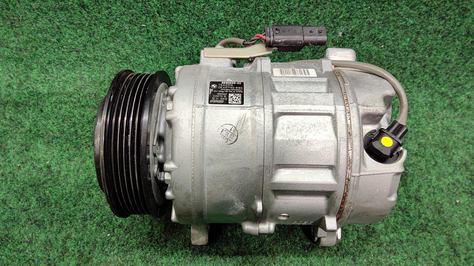 2024-2025 Bmw X5 Air cond.compressor w/ magnetic coupling 6k Mls Oem 64529890655