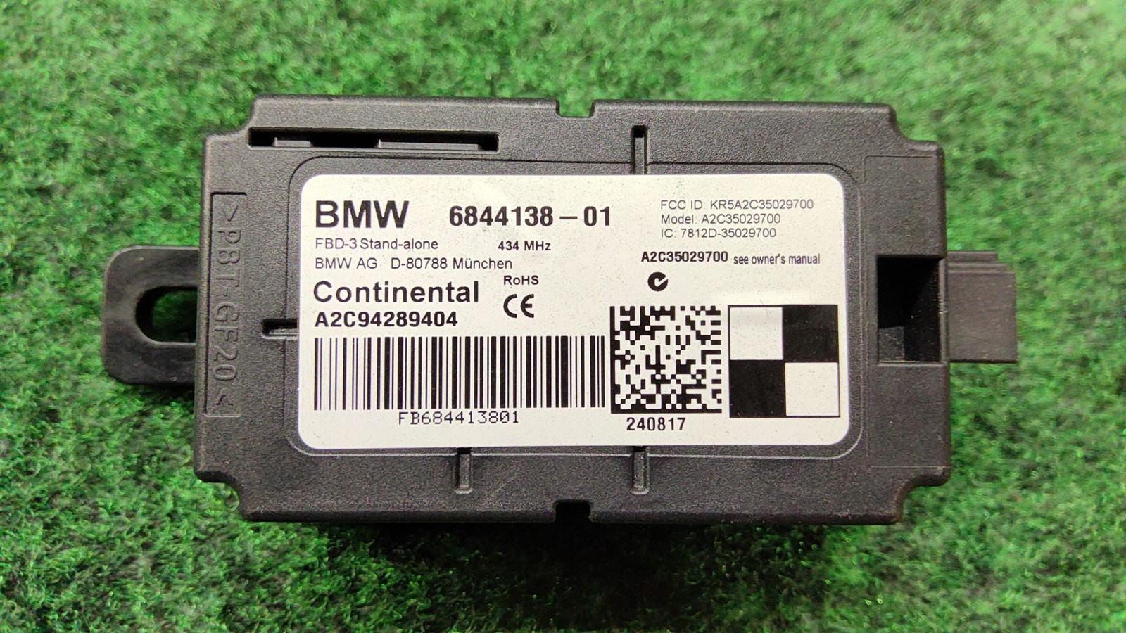 2017-2022 Bmw X1 Receiver Radio Remote Control Oem 61357928663 Original