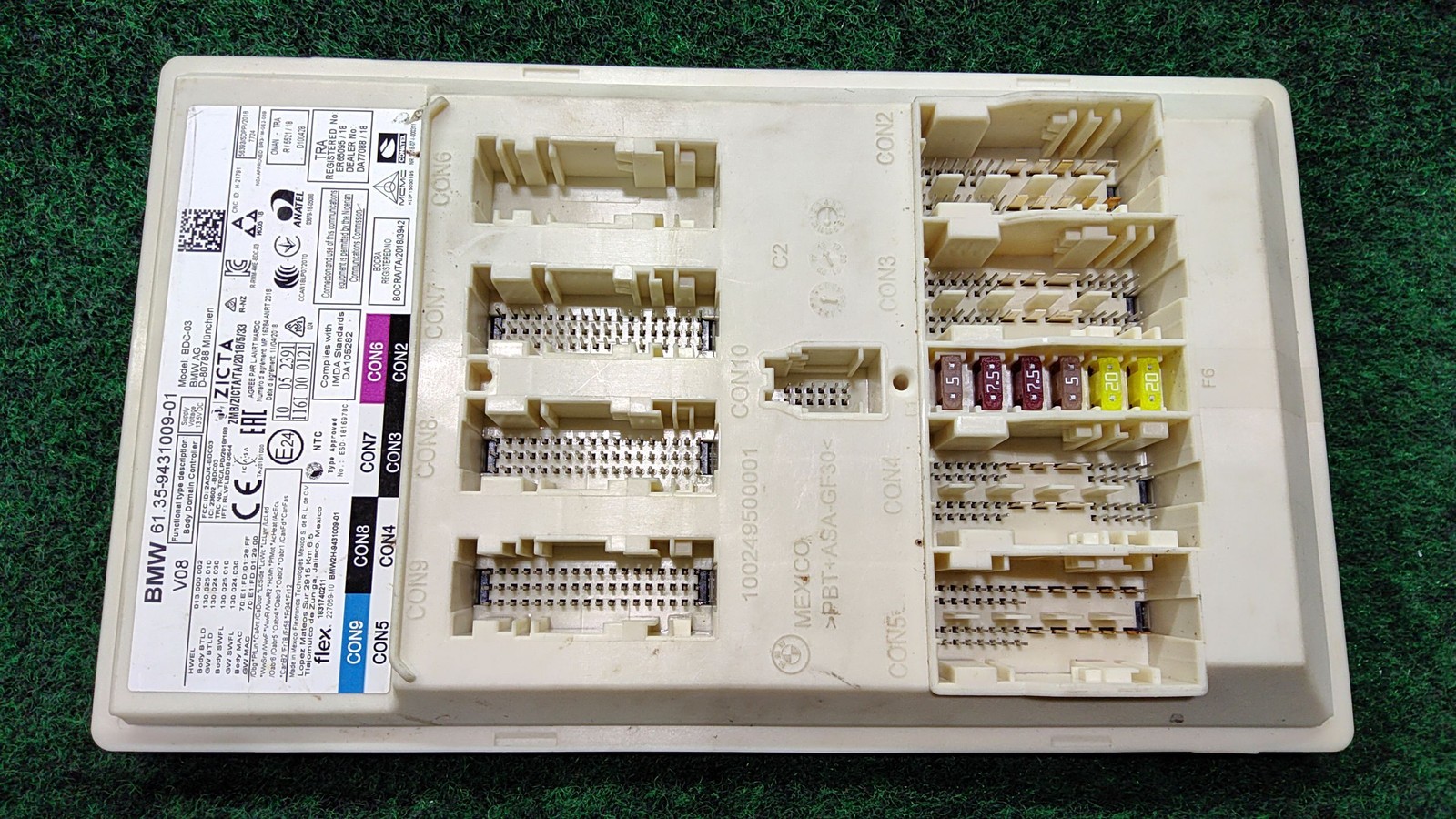 2017-2022 BMW X5 Body Control Module Junction Fuse Box OEM 61355a86b93