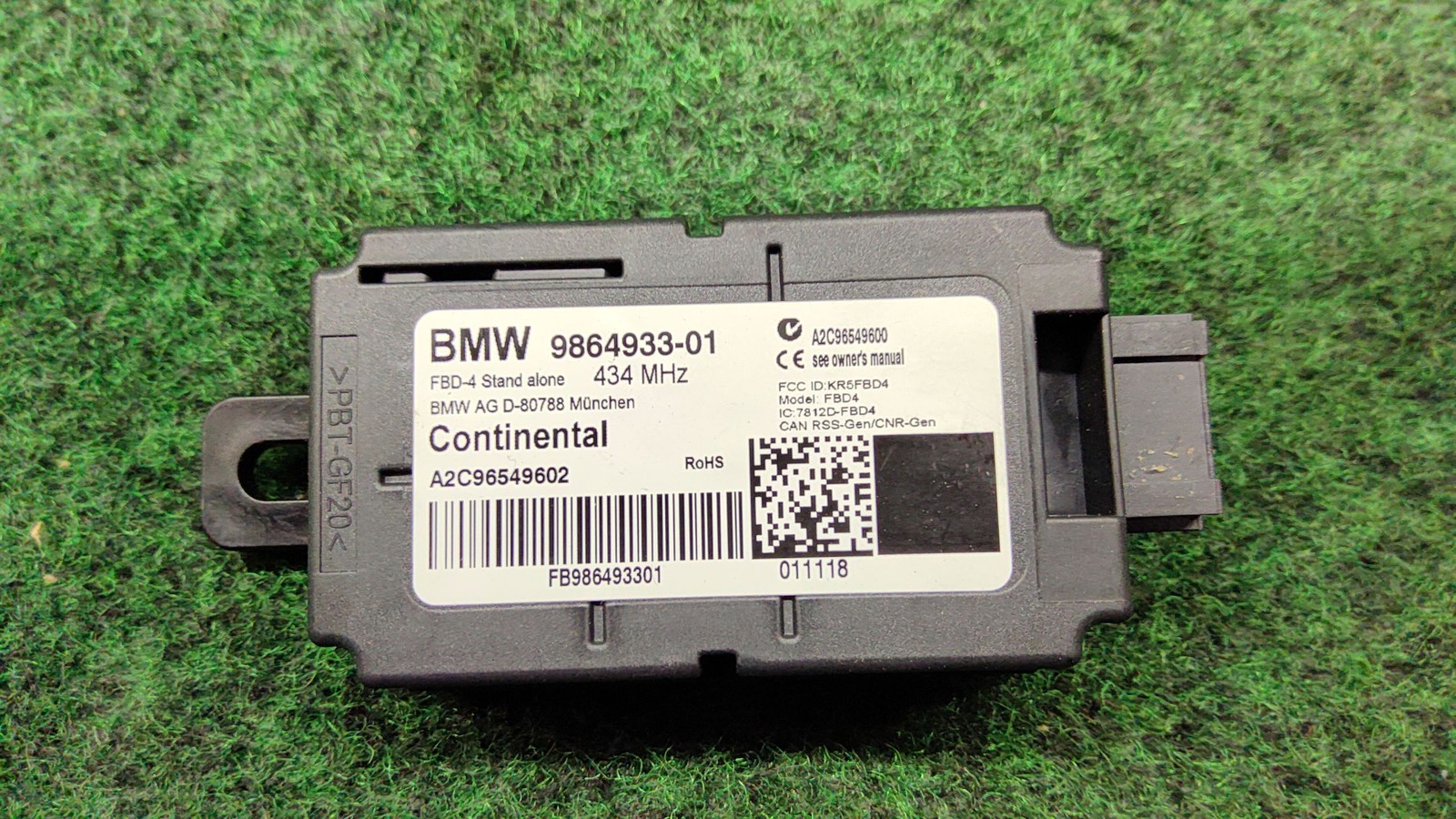 2019-2025 BMW X5 Radio Antenna Reviser AMP Module OEM 9864933-01