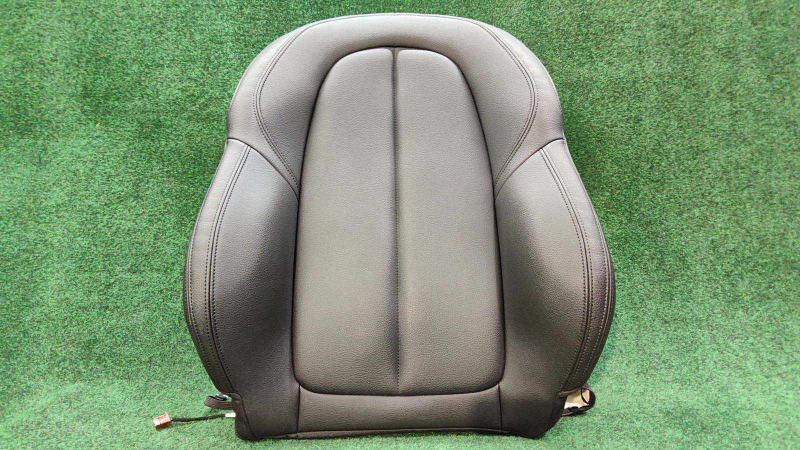 2016-2022 BMW X1 Front Left Backrest Seat Vinyl Sensa Tec Black OEM 52107374623