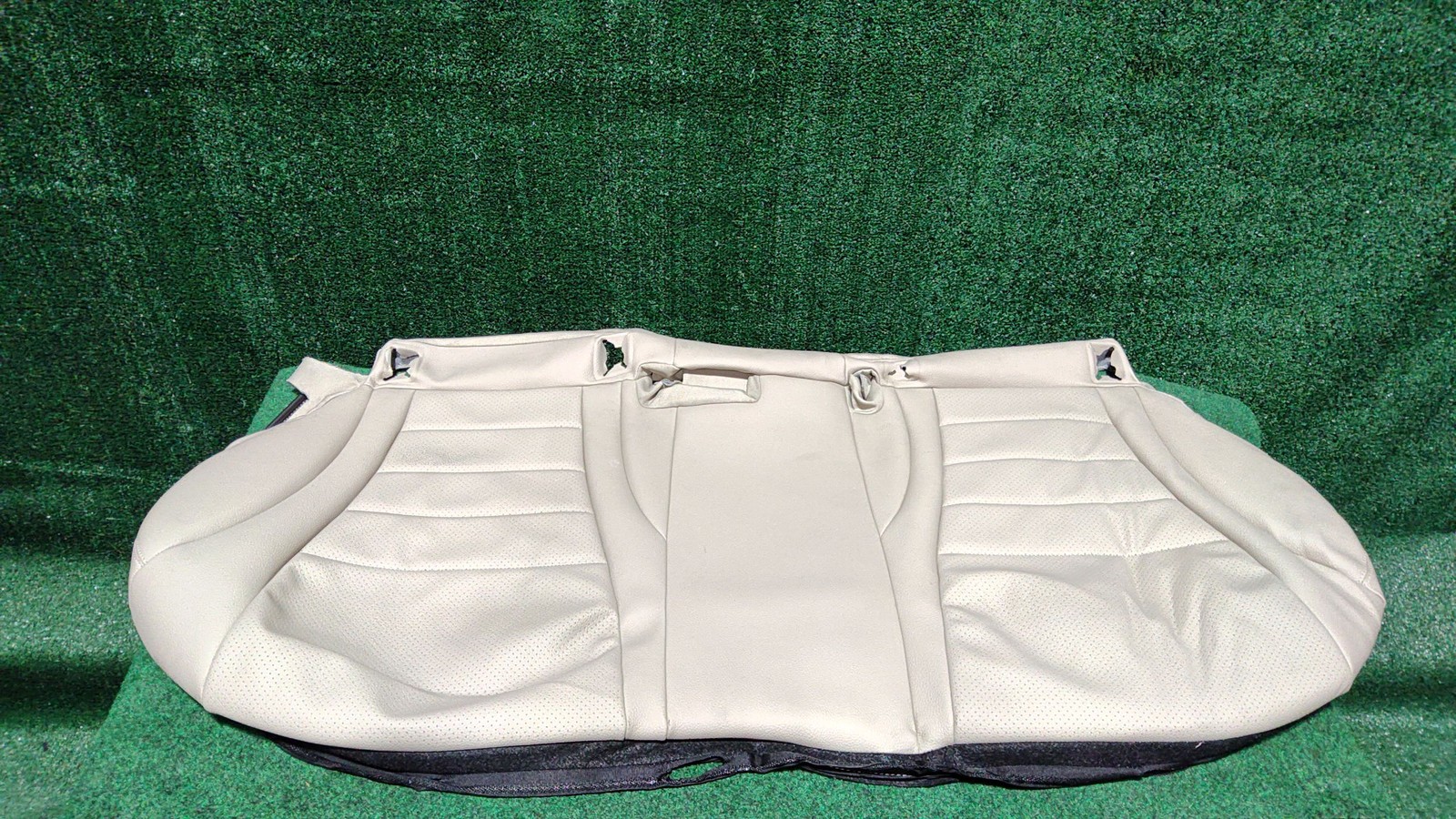 2014-2021 Mercedes C300 Rear Lower Seat Lether Cover Silky Beige Oem A2059200761