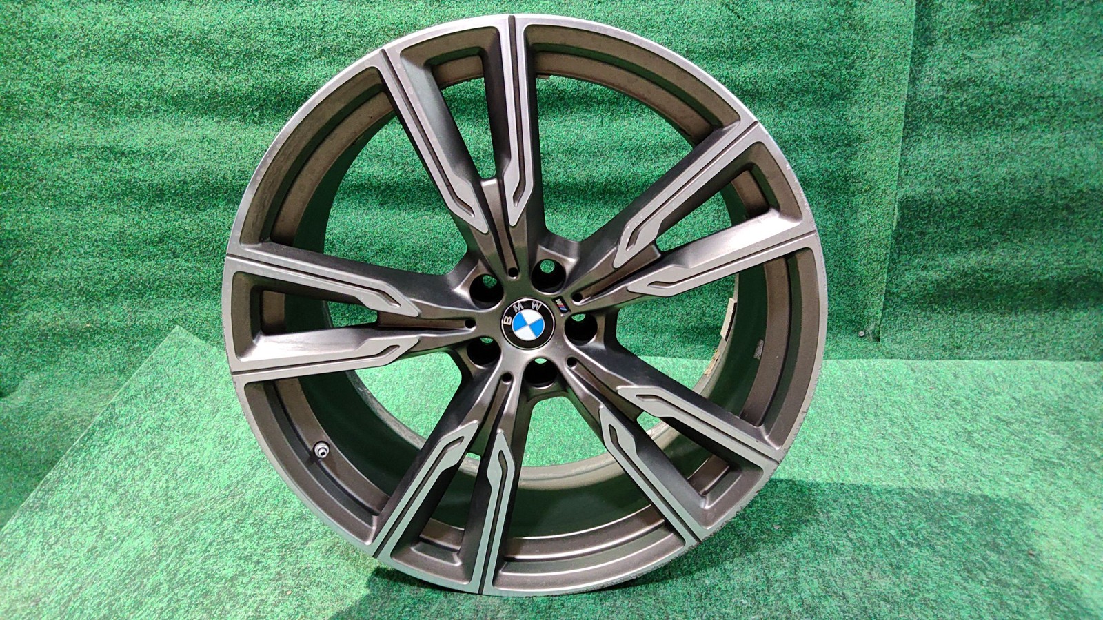 Disc Wheel Light Alloy Cerium Grey 22x10 1/2 H2 Oem 36118072002 36118072003