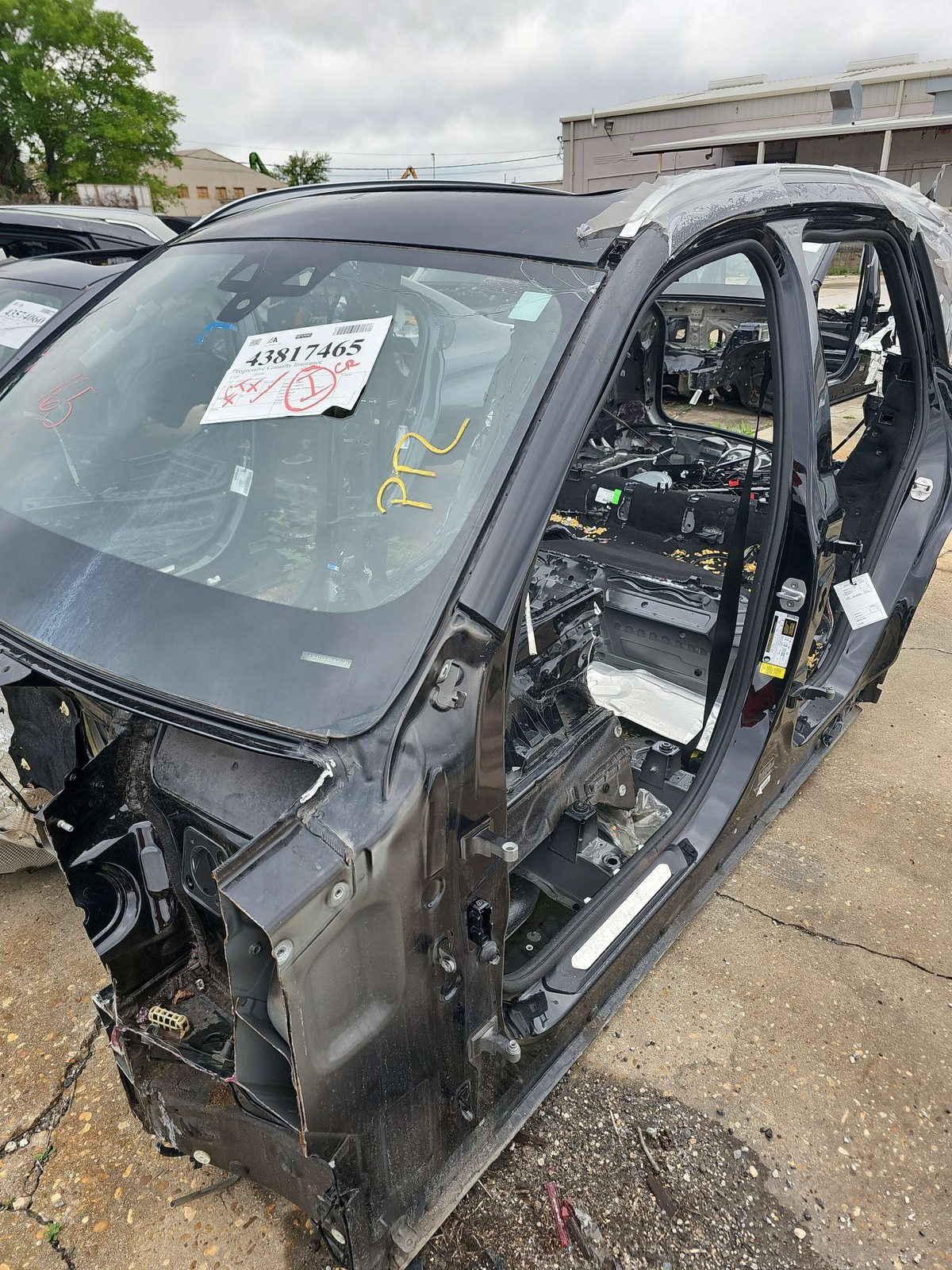 2018-2024 Bmw X3 A Pillar Body Frame Jet Black 668 Oem 41007494061