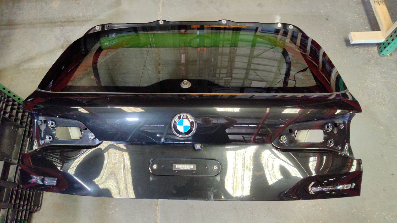 2019-2025 Bmw X5 Trunk Lid Upper Black Sapphire Metalic 475m oem 41007931925