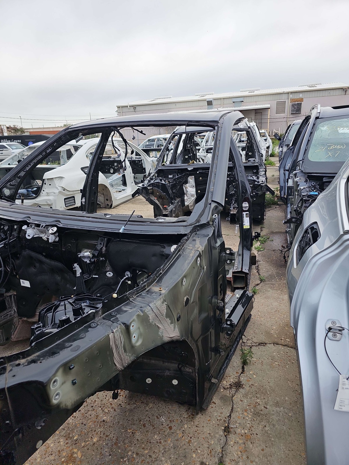 2019-2025 Bmw X5 A Pillar Body Frame Left Black Sapphire 475m Oem 41007955059