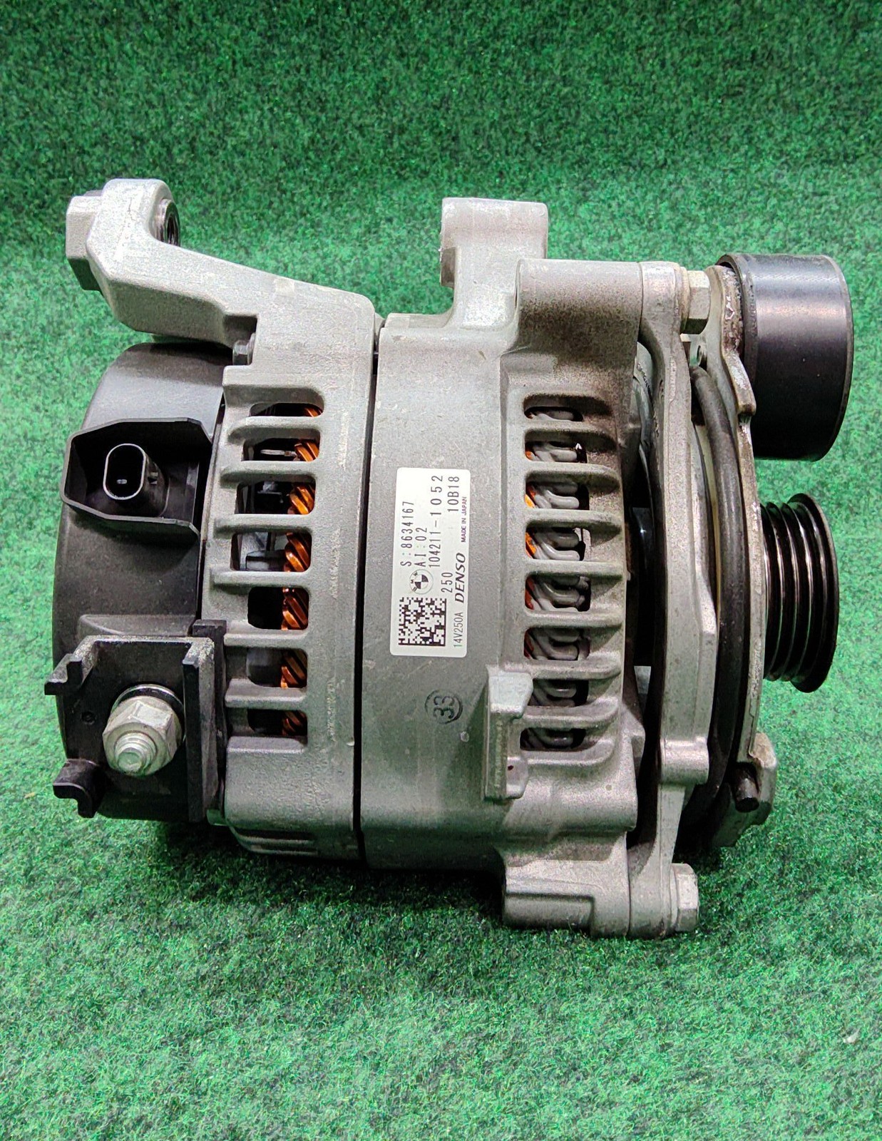 2019-2023 BMW X5 40i Alternator 250 AMP OEM 12318634167