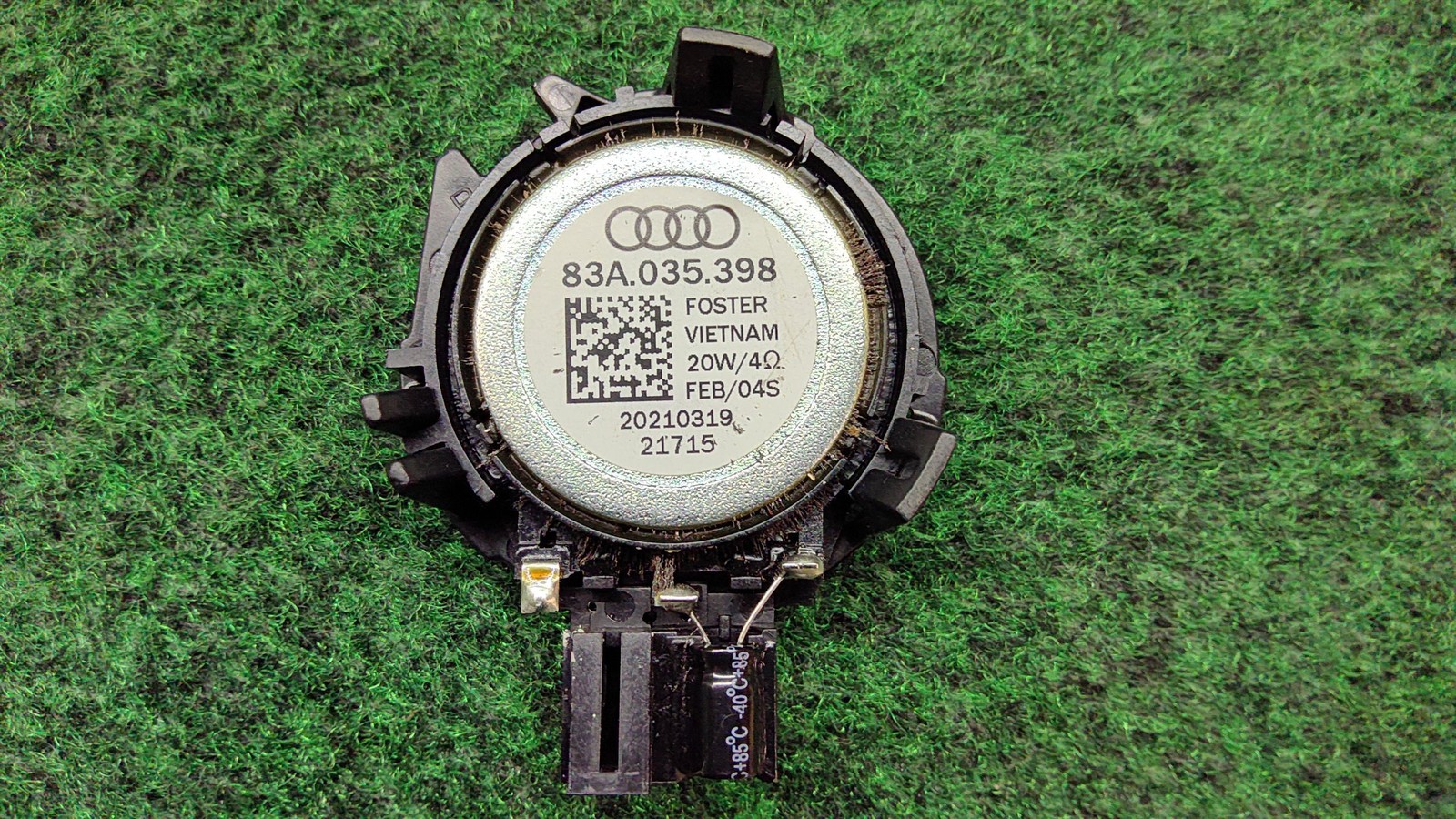 2021-2025 Audi Q3 Front A Pillar Speaker Base Sound System Oem 83a035398