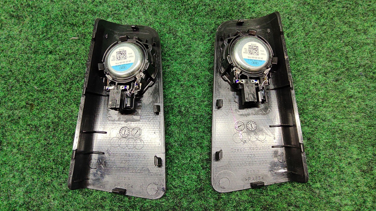 2019-2021 Audi Q7 BPillar Left Right Treble Speakers Bang Olufsen Oem 4m0035399