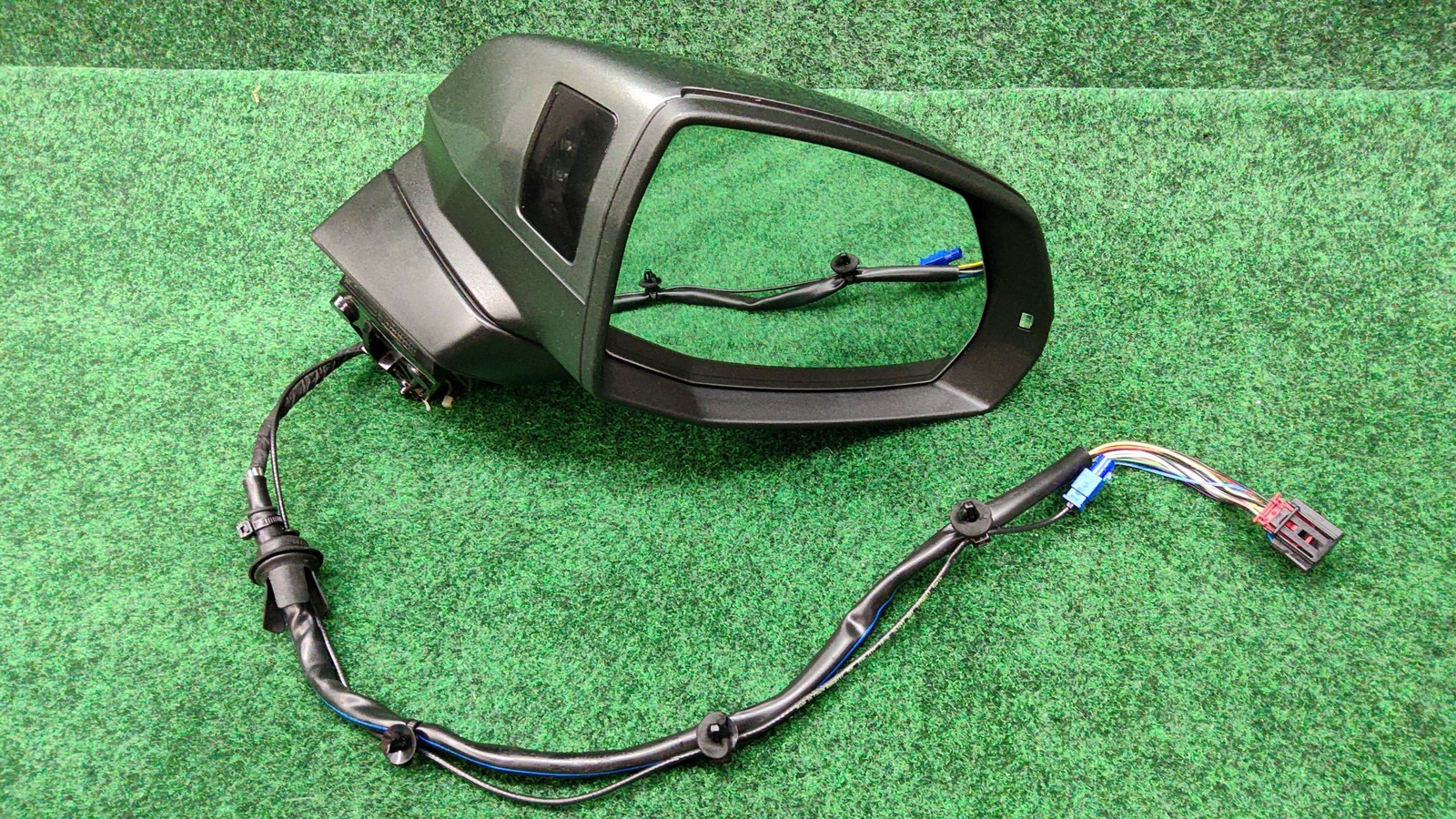 2019-2024 Audi Q7 Front Right Door Mirror SAMURAI GRAY /3M3M OEM 4M1857410BM9B9