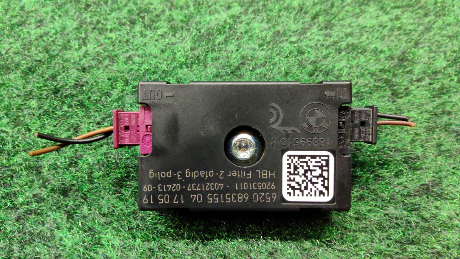 2019-2025 Bmw 330i Suppression Filter Oem 65206835155 Original