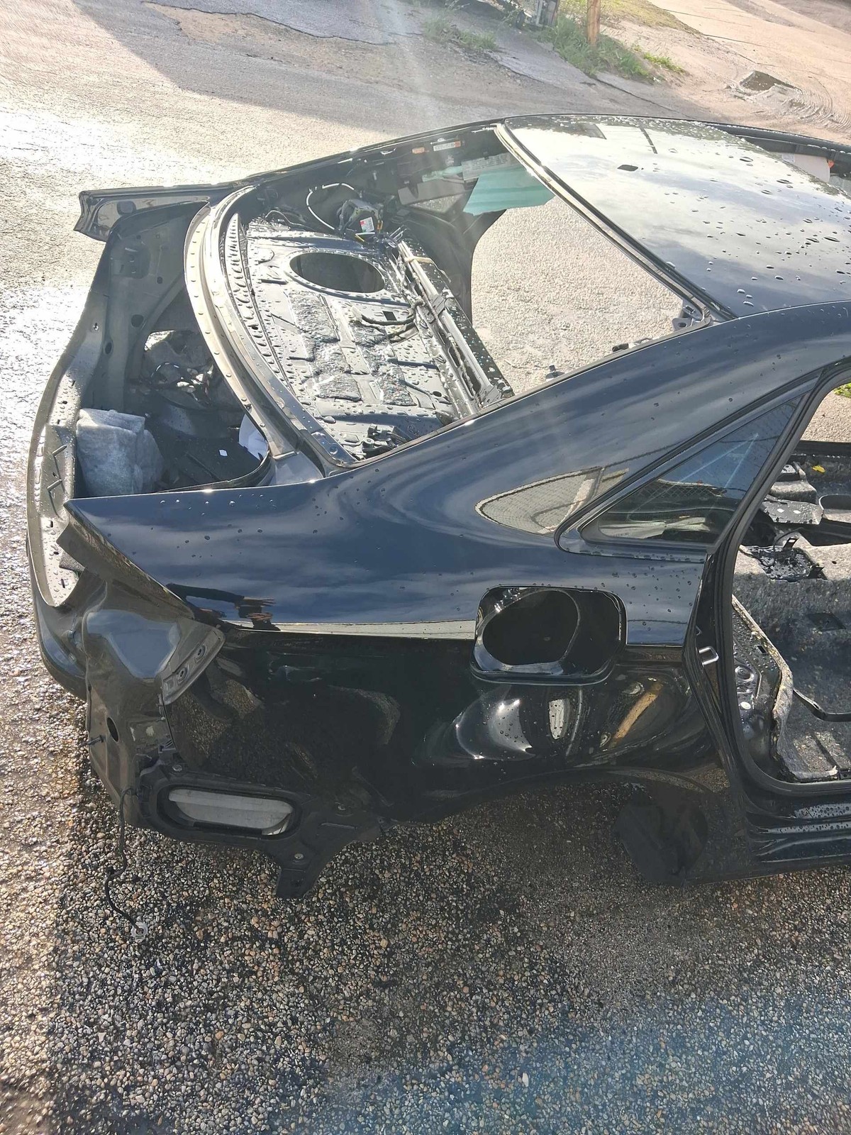 2015-2020 Audi A3 Quattro Rear Quarter Panel Right Mythos Black Oem 8v5809838