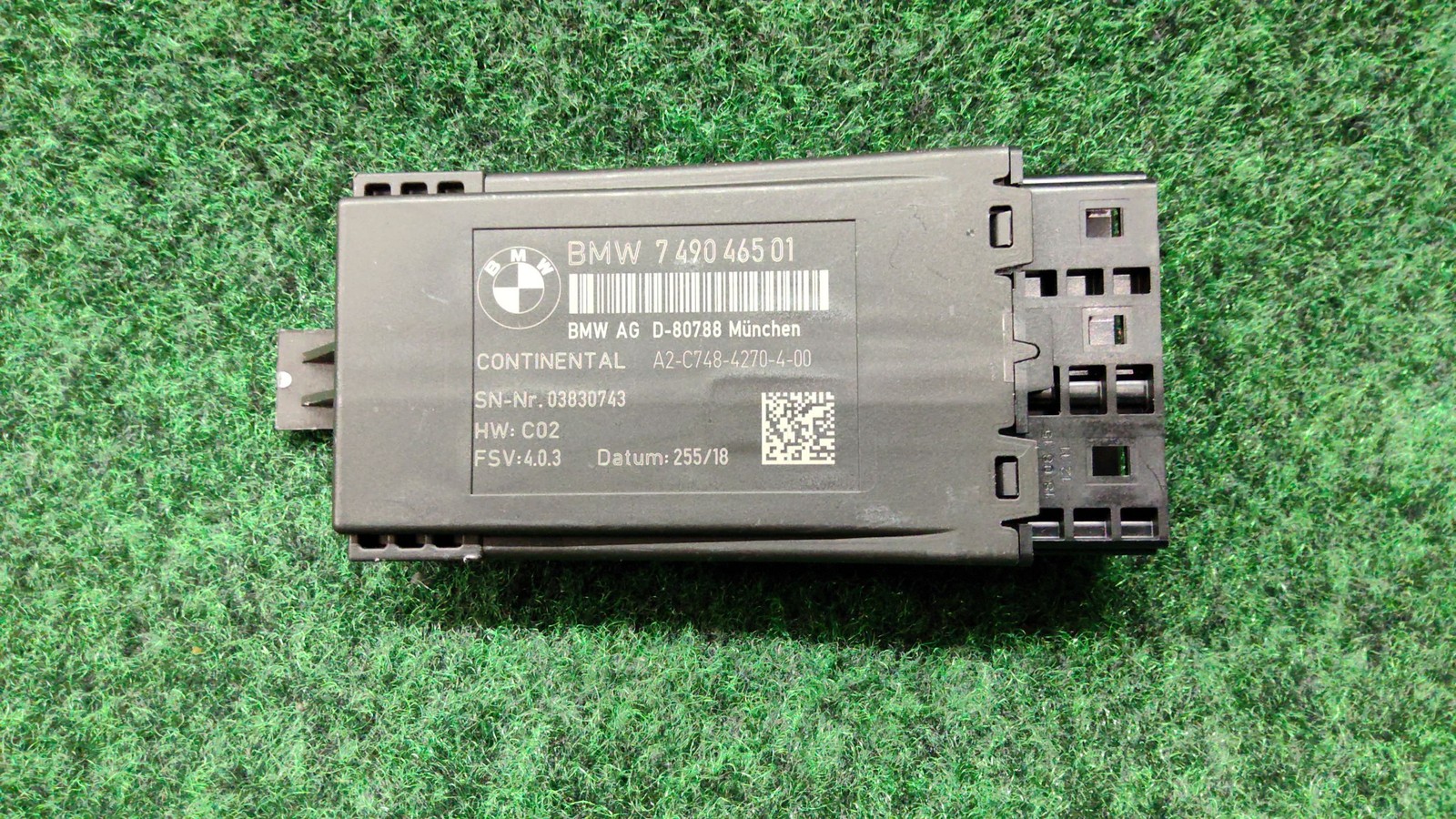 2019-2023 BMW X5 Rear Heated Seat Control Module OEM 61357450309