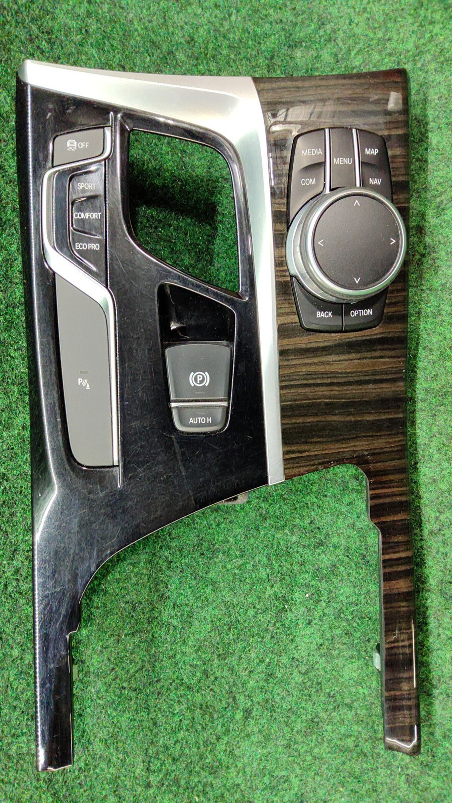 2017-2020 Bmw 530i Center Console Wood Trim front Oem 51169391301 65825a14e63