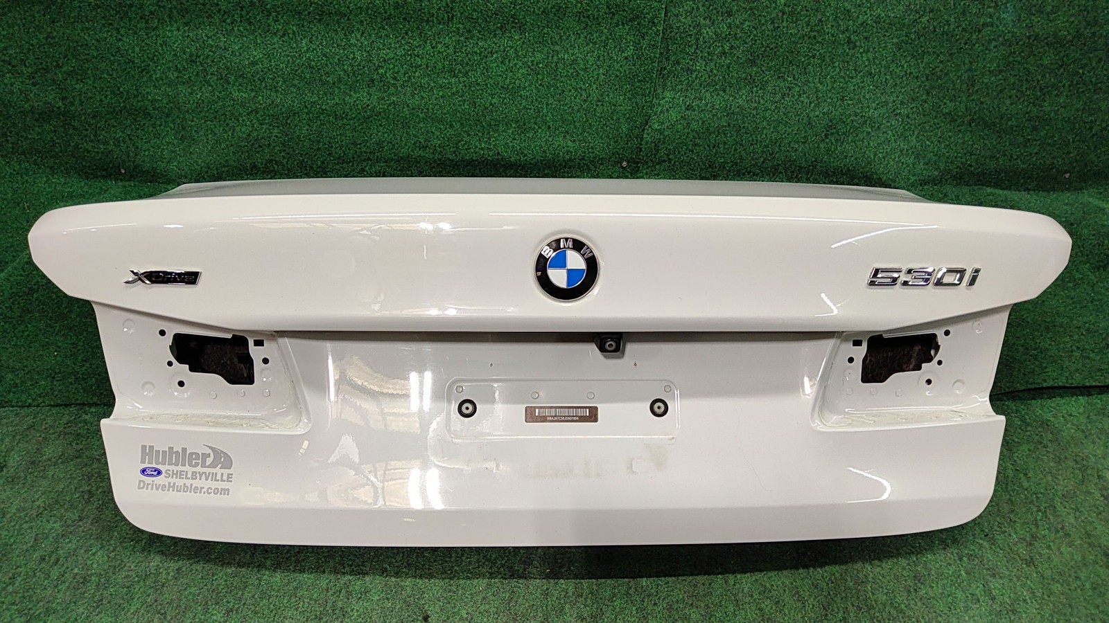 2017-2023 Bmw 530i Trunk Lid Rear Alpine White/300 Oem 41007440695