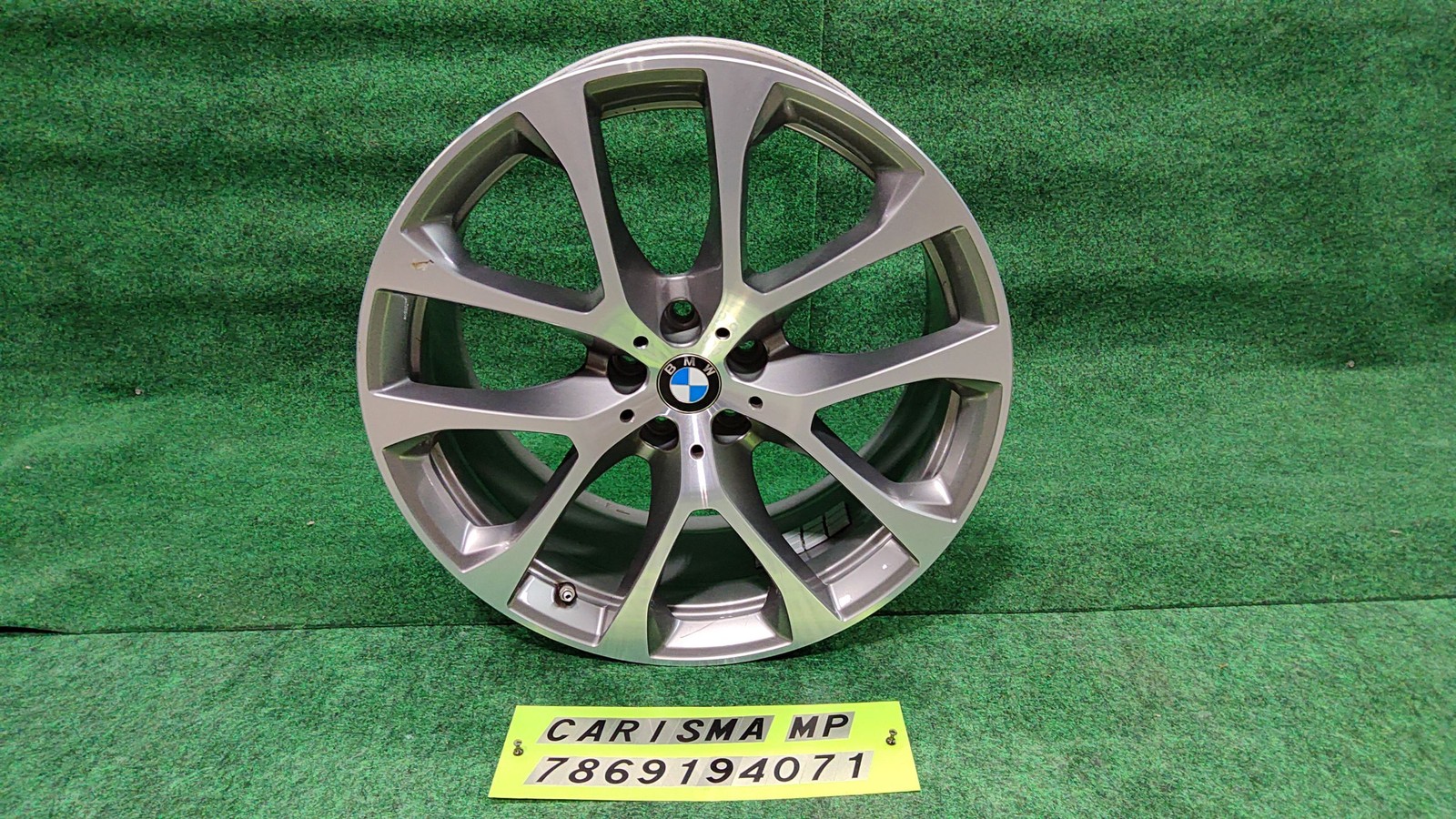 19 20 BMW X5 Wheel 20x10-1/2 5 Y Spoke Design OEM 36116883758