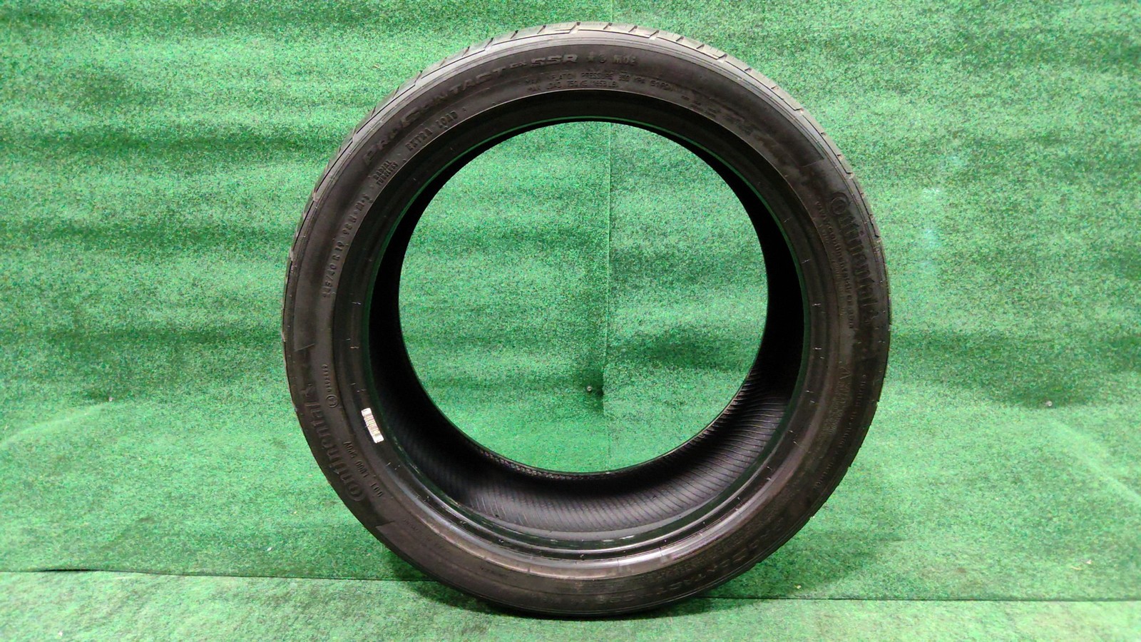 18 19 20 21 22 23 24 25 BMW 540 Tire 19' Whl 245/40-19 Continental 30% run out