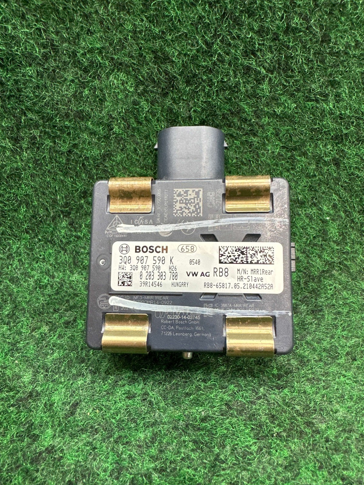 2021 Audi Q3 Control Unit For Lane Change Assist Sensor Oem 3q0907590k