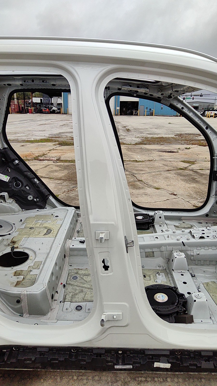 2019-24 BMW X5 Reinforcement B-pillar Right Rh Alpine White/300 OEM 41007955030