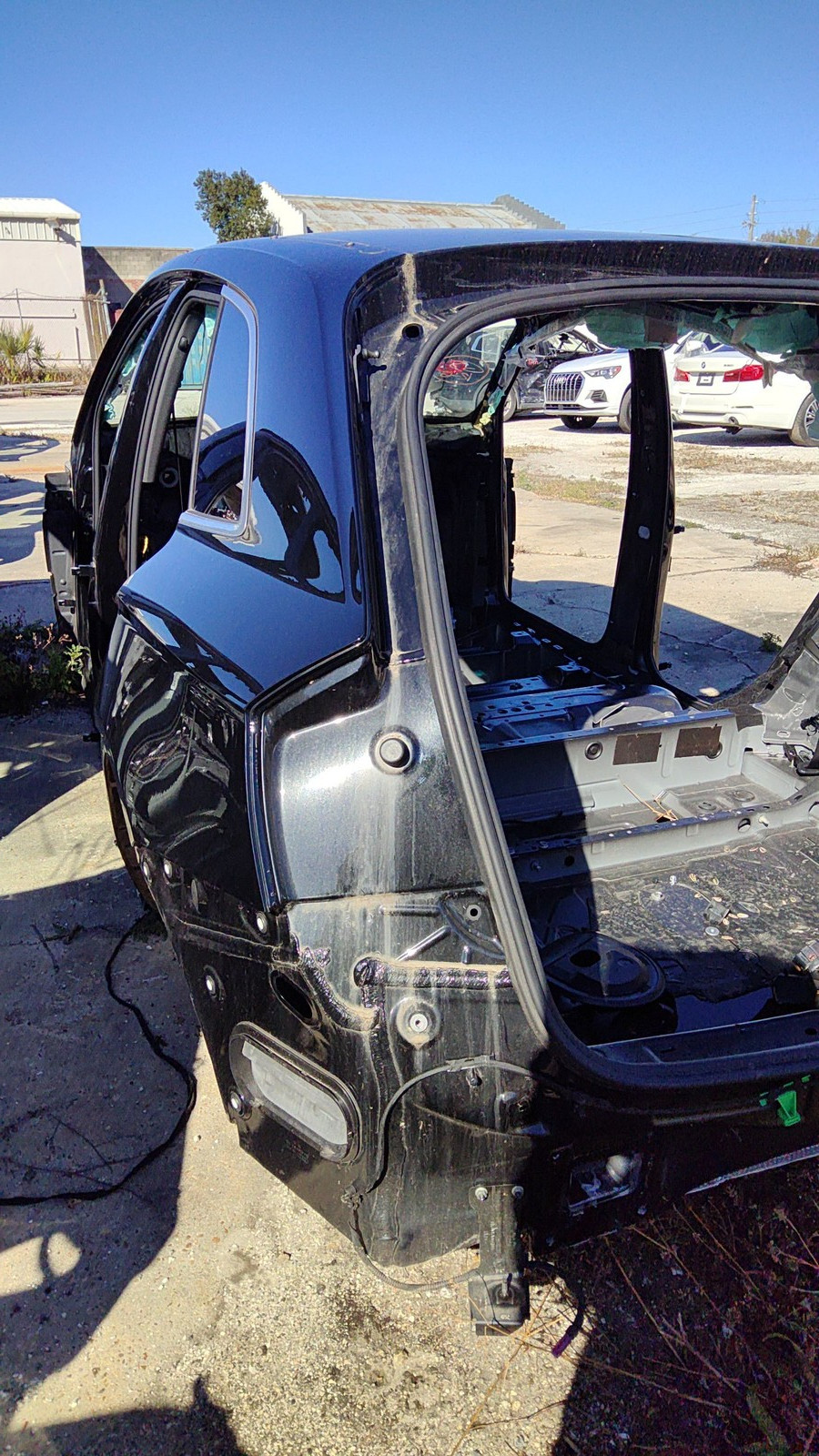 2021-2025 Audi Q5 Rear left Quarter Panel Mythos Black Metall Oem 80a809837cstl