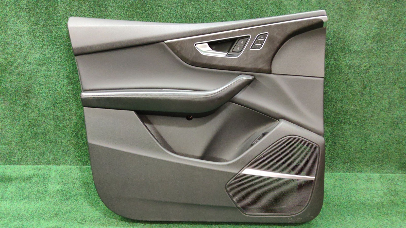 2020-2024 Audi Q7 Door Trim Panel Front Left Leatherette Black Oem 4m0867103hwfa