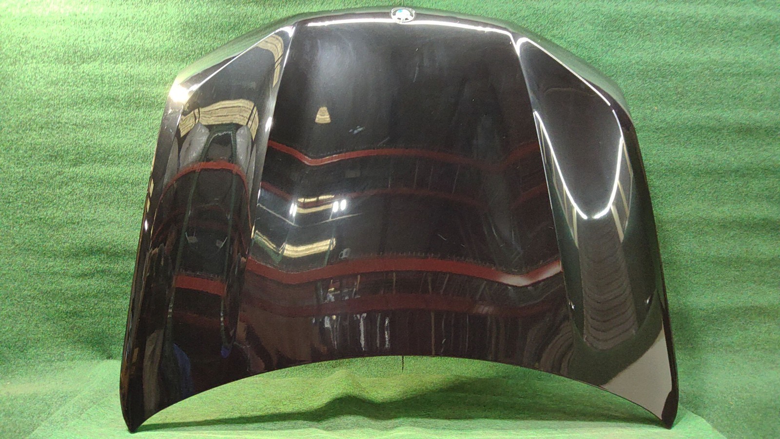2019-2023 BMW X5 Front Hood Panel BLACK SAPHIRE METALL 475M OEM 41007492375